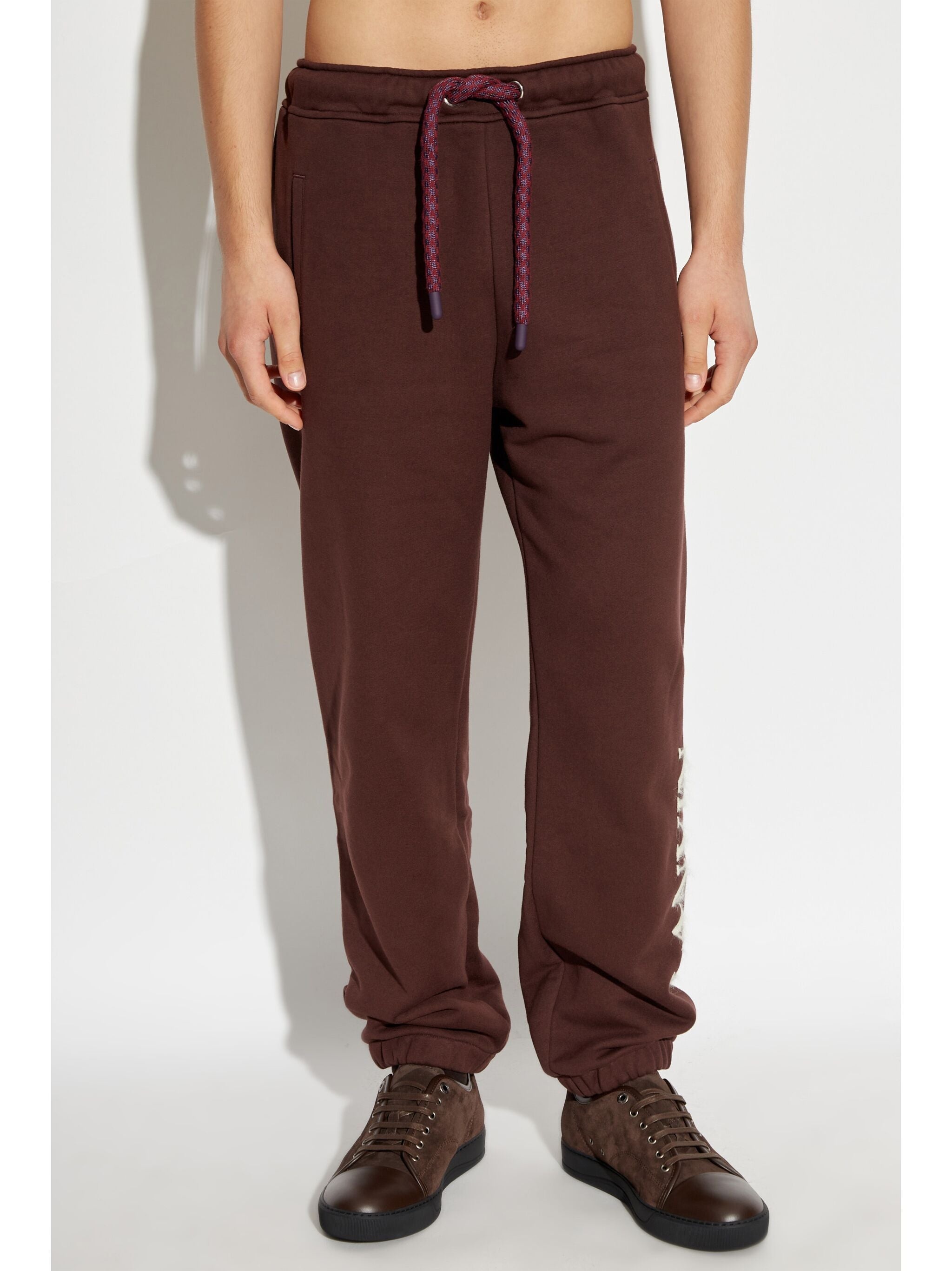 LOGO-EMBROIDERED TRACK PANTS - 3