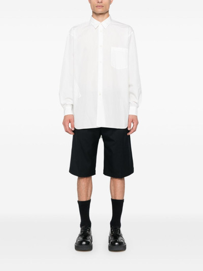 Comme des Garçons Homme Plus classic-collar shirt outlook