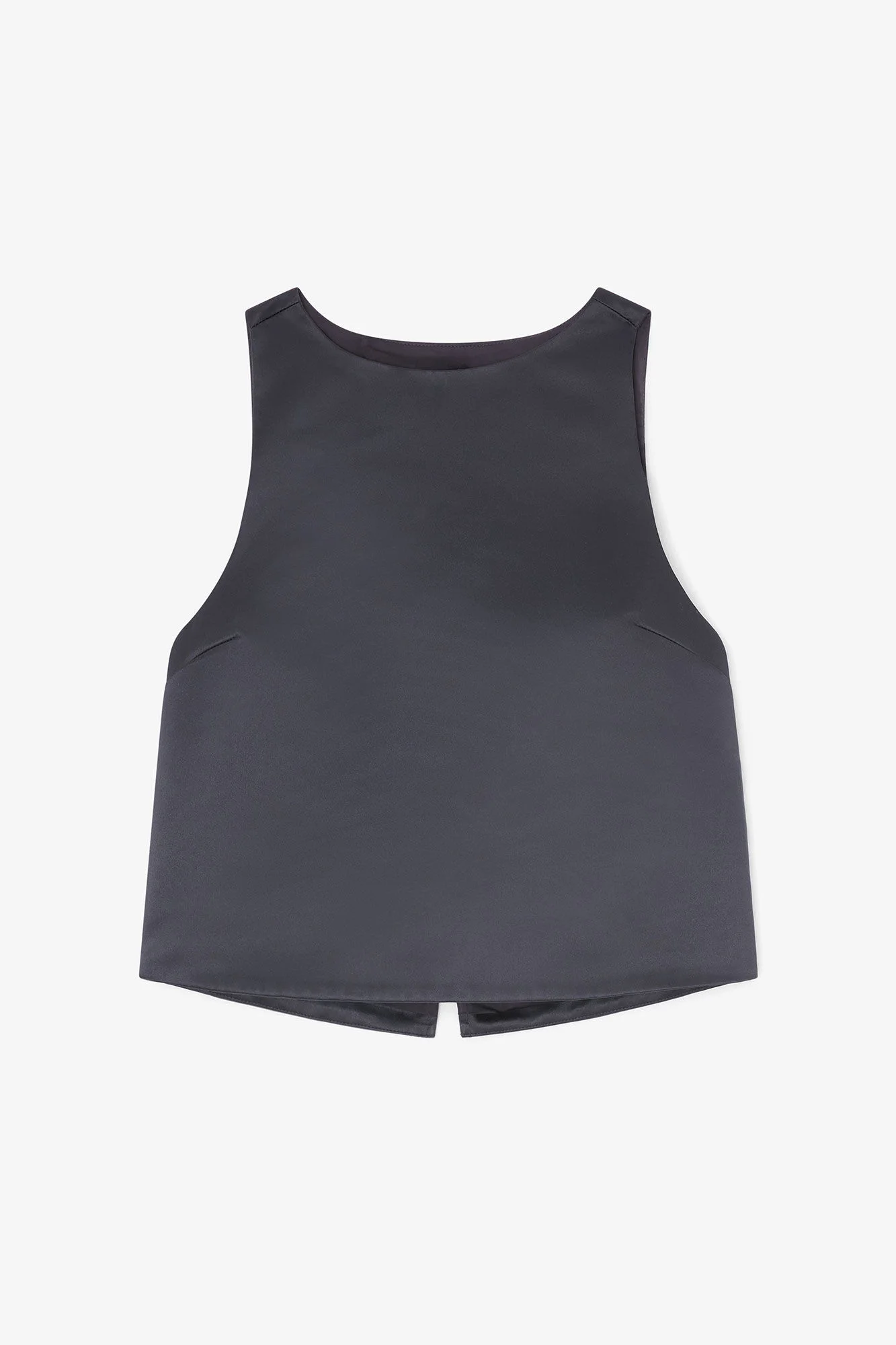 TOP IN BLACK SATIN - 1