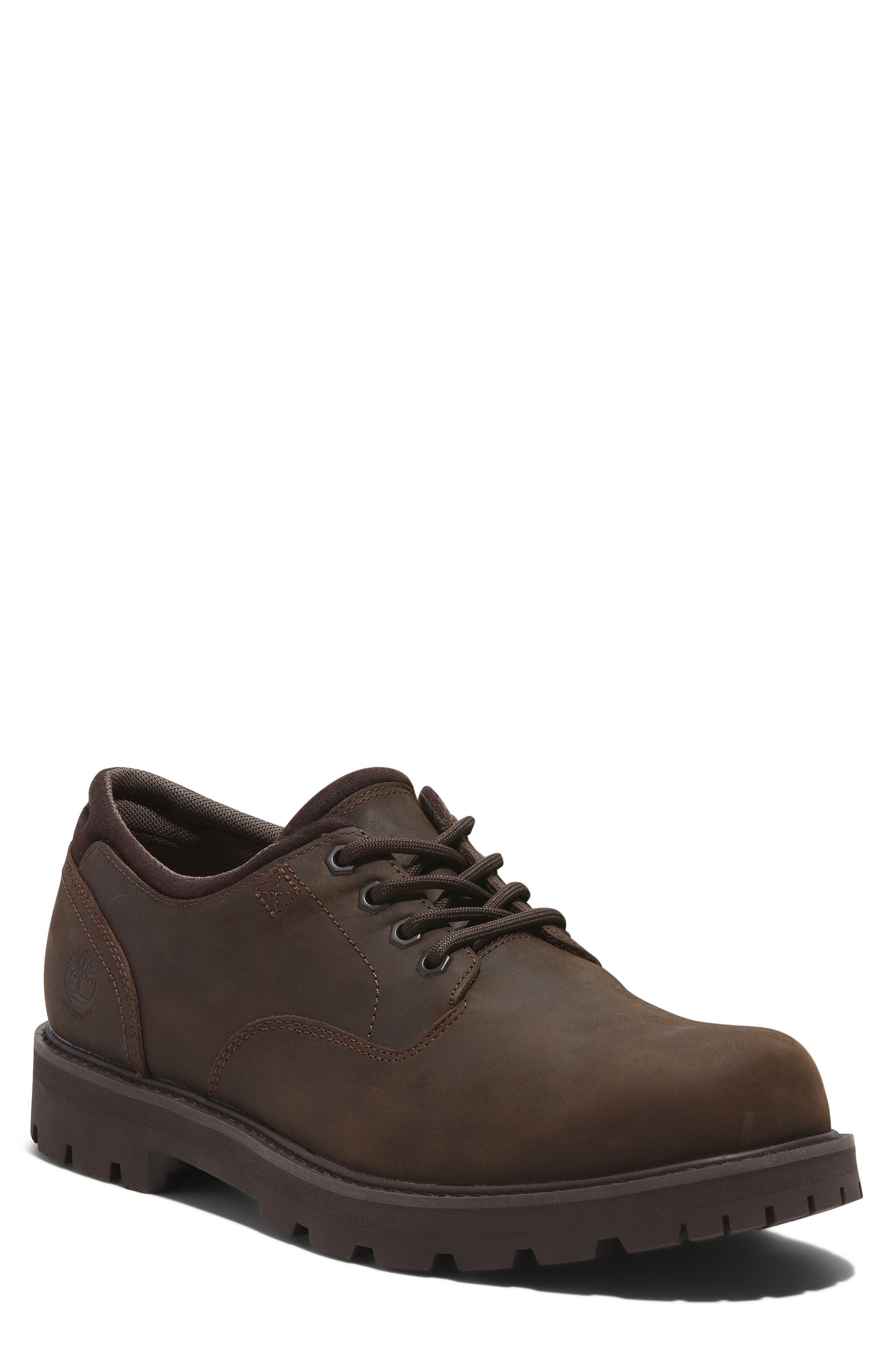 Timberland Britton Road Waterproof Derby in Dark Brown Full Grain at Nordstrom - 1