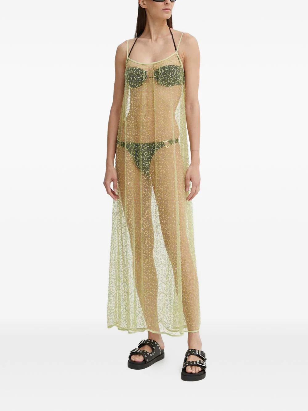 SAMALLY beaded midi dress - 1