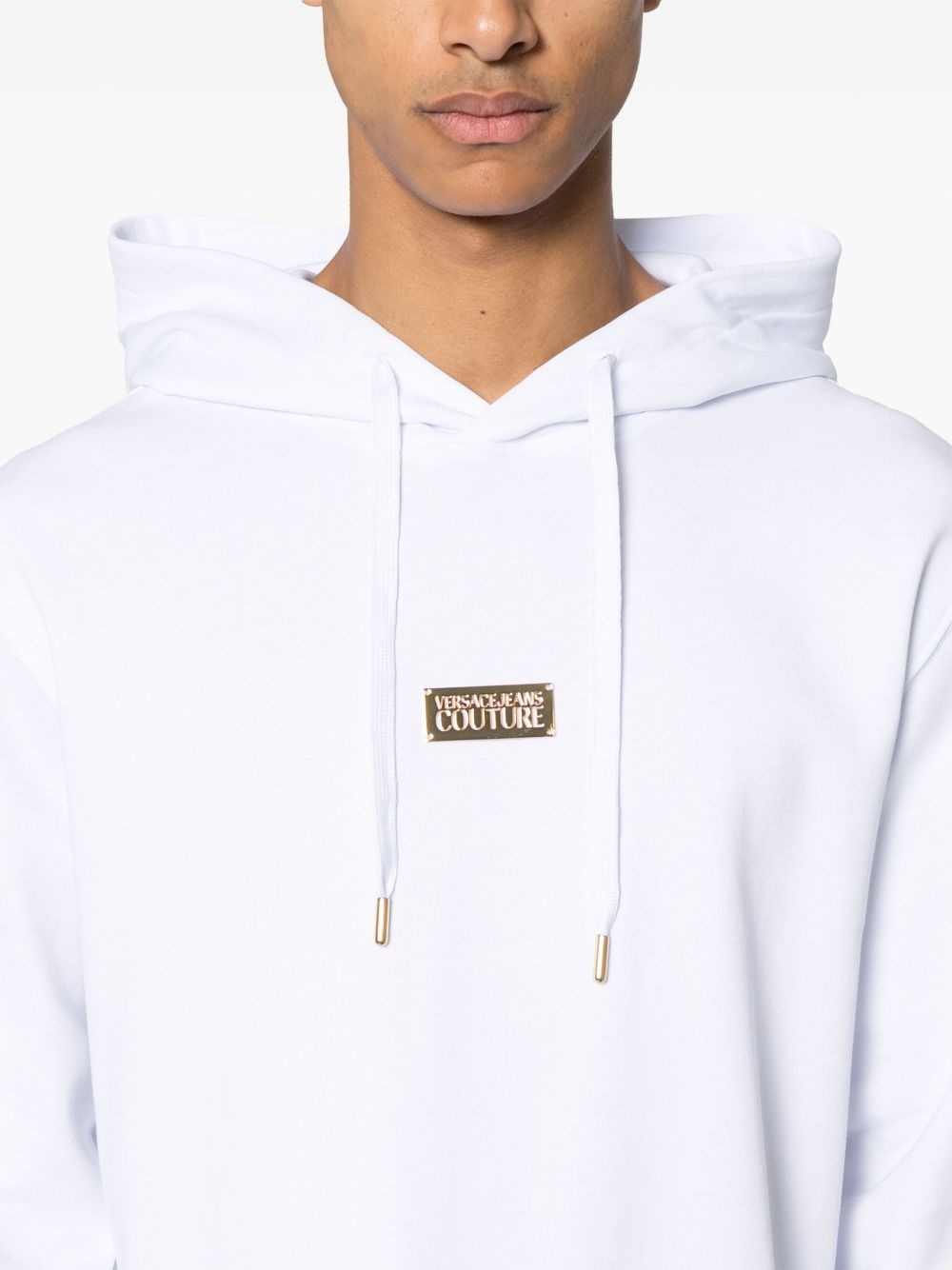 logo-plaque hoodie - 5