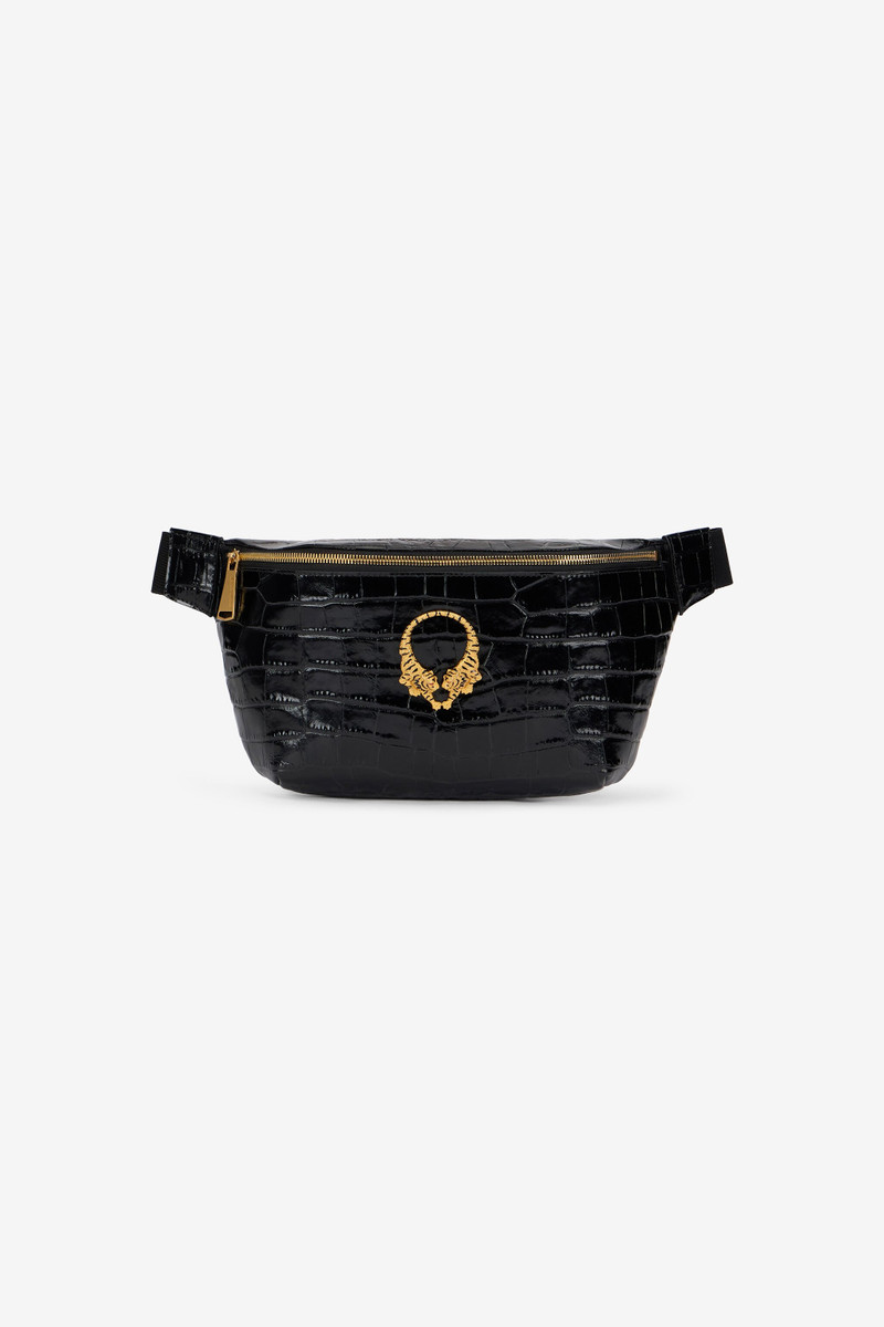 Roar Belt Bag Black Leather 3