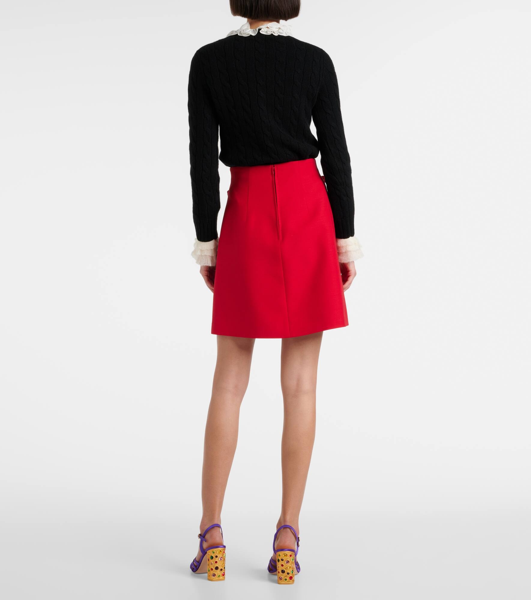 Crepe Couture miniskirt - 3