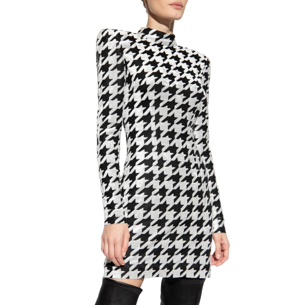 Patterned Mini Dress - 3