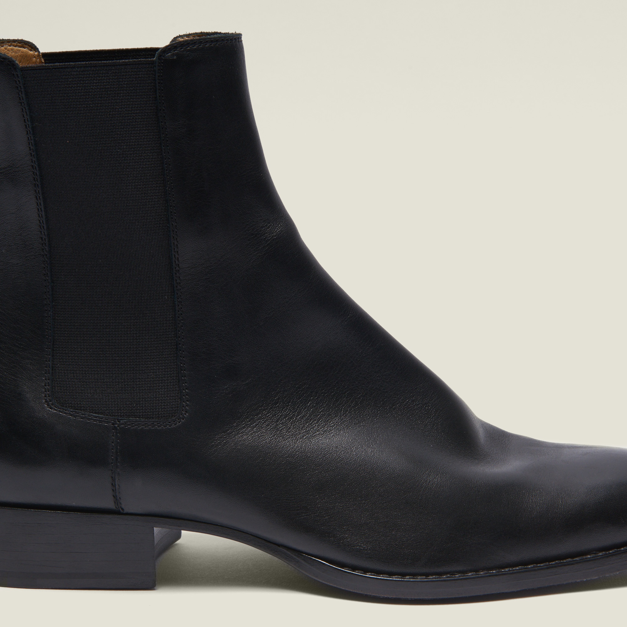 Smooth leather Chelsea boots - 5
