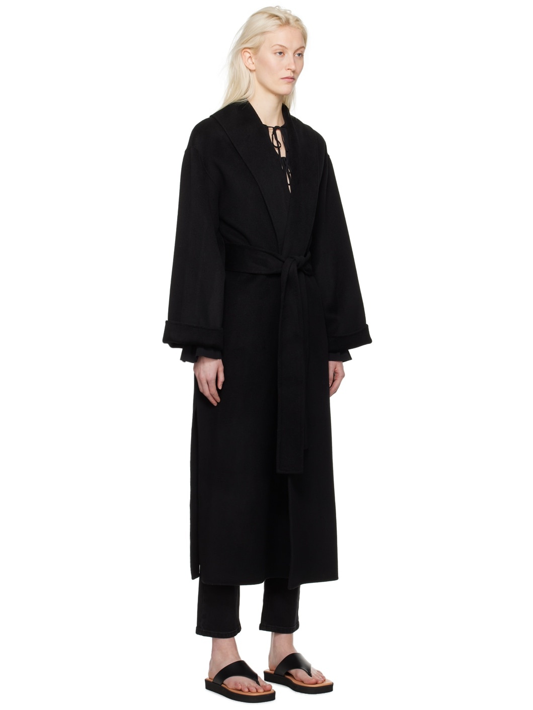 Black Trullem Coat - 2