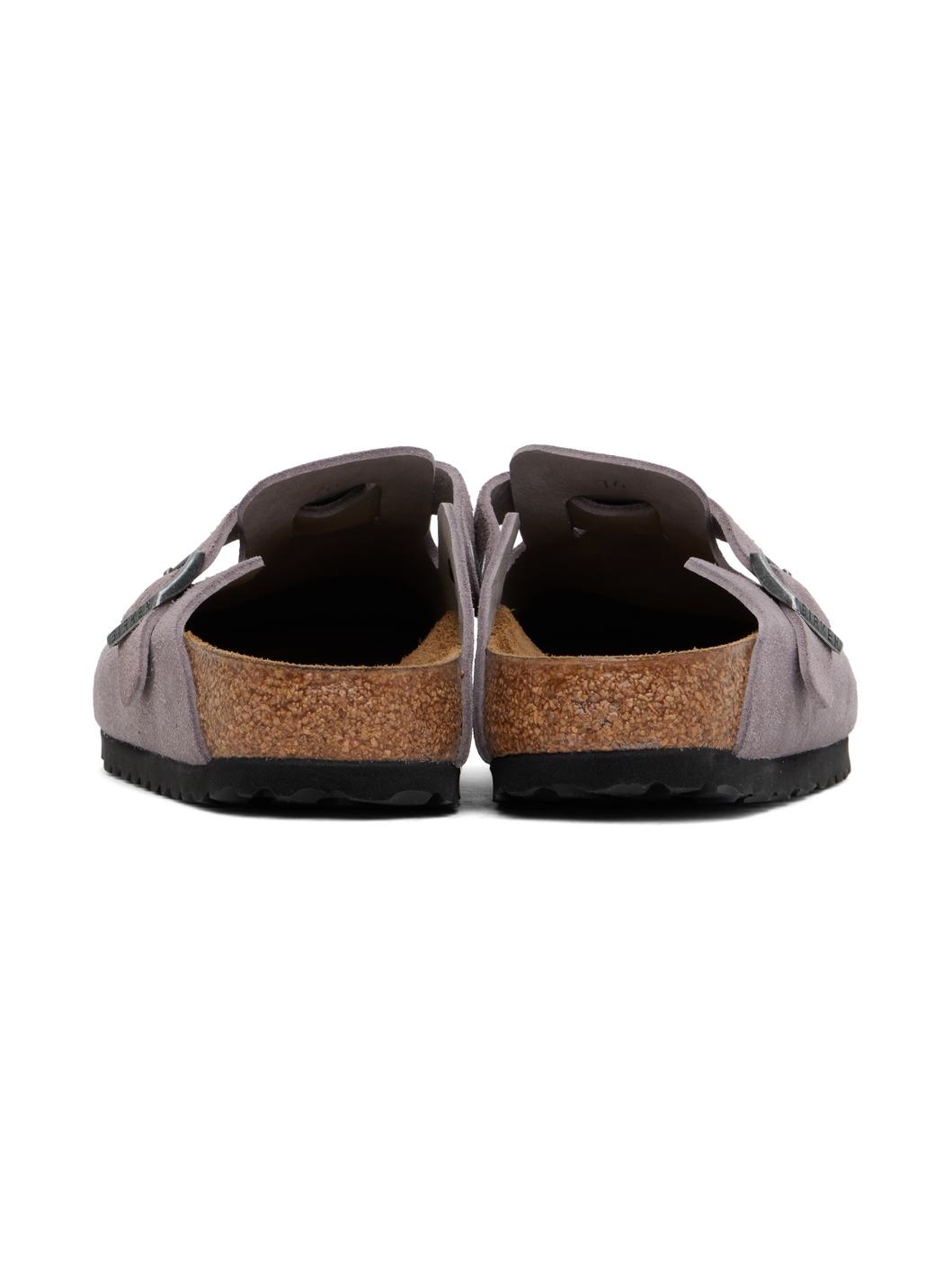 Purple Narrow Boston Loafers - 2