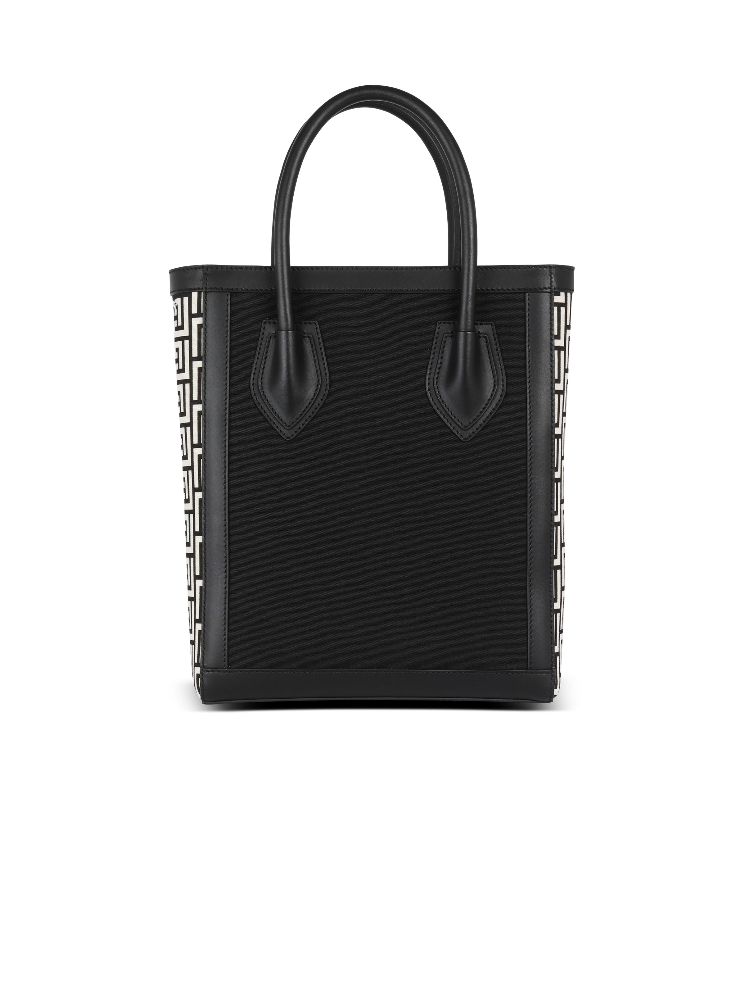 B-Army 26 canvas bag with leather inserts - 4