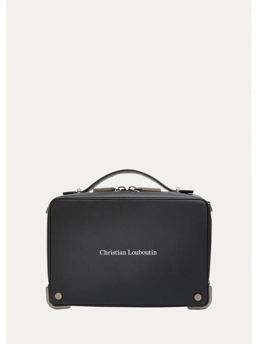 Men's Tactile Leather Briefcase - 1