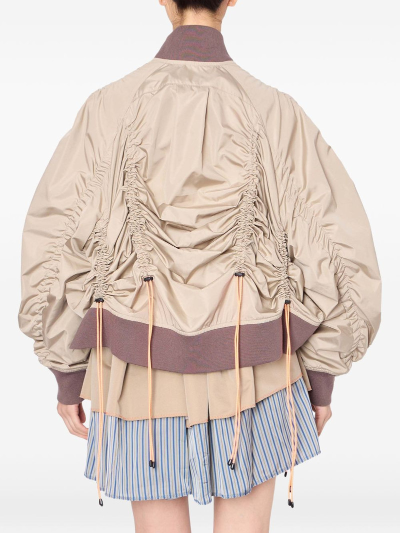 gathered bomber jacket 4