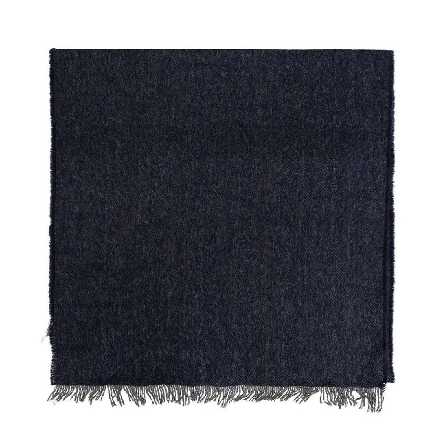 Ferragamo Cashmere Blend Fringe Scarf - 1