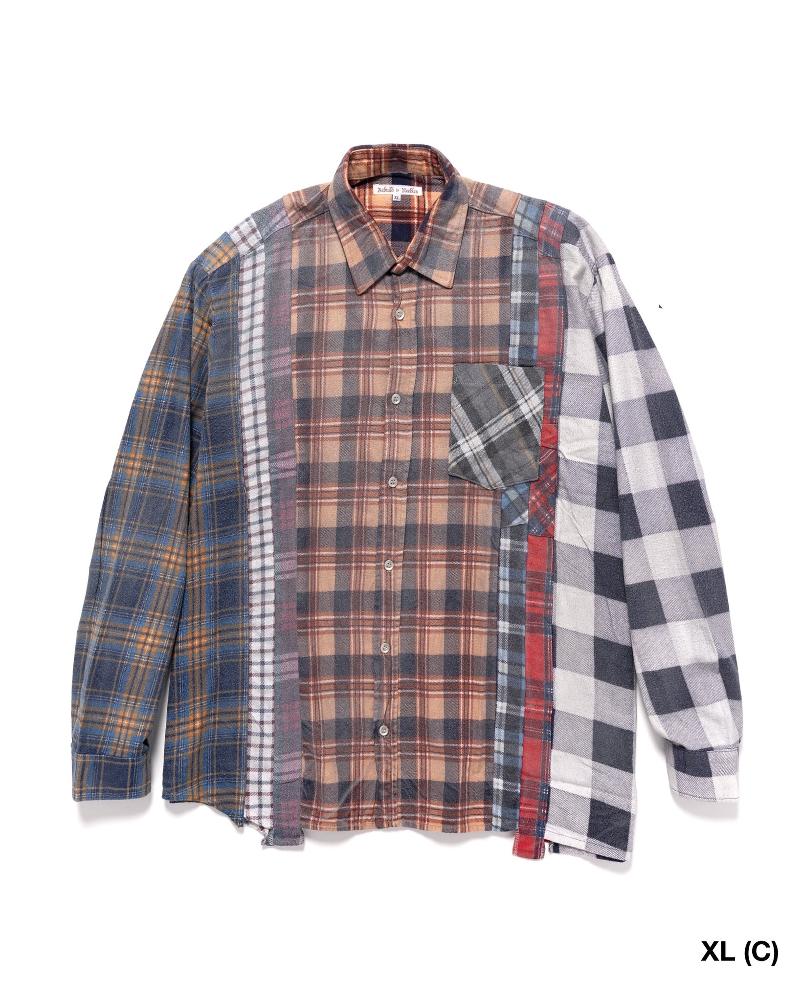 FLANNEL SHIRT -> 7 CUTS SHIRT / REFLECTION ASSORTED - 17