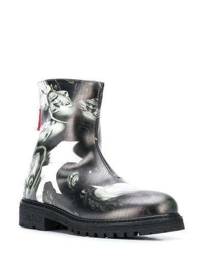 424 printed combat boots outlook