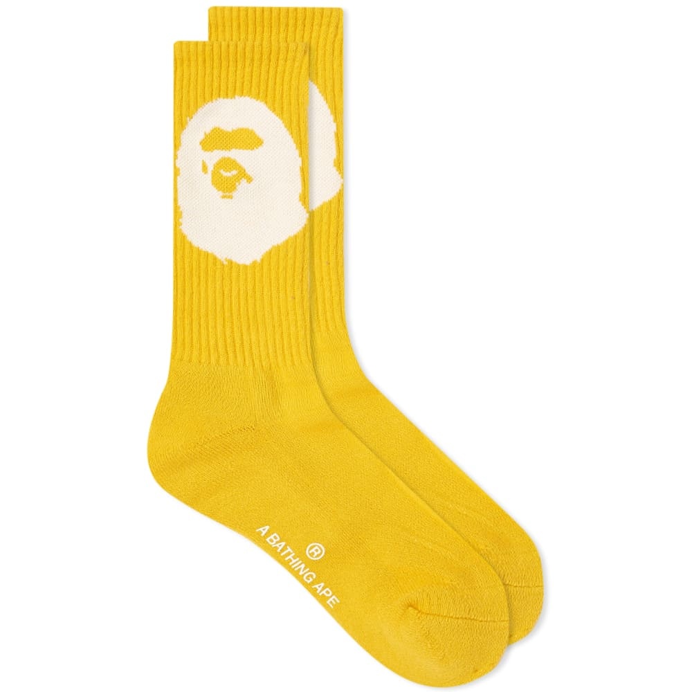 A Bathing Ape Big Ape Head Sock - 1