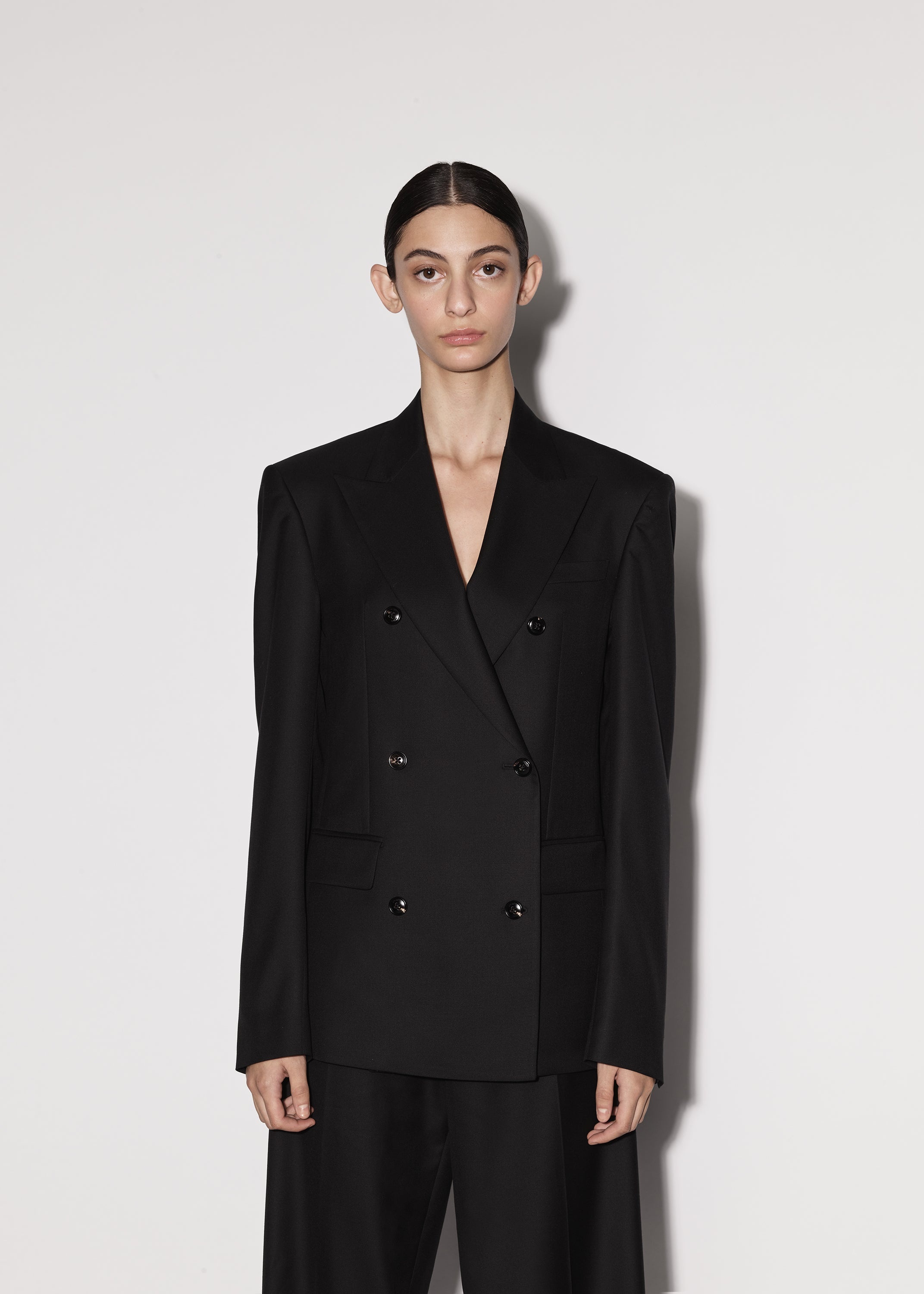 OVERSIZED DOUBLE BREASTED BLAZER - 3