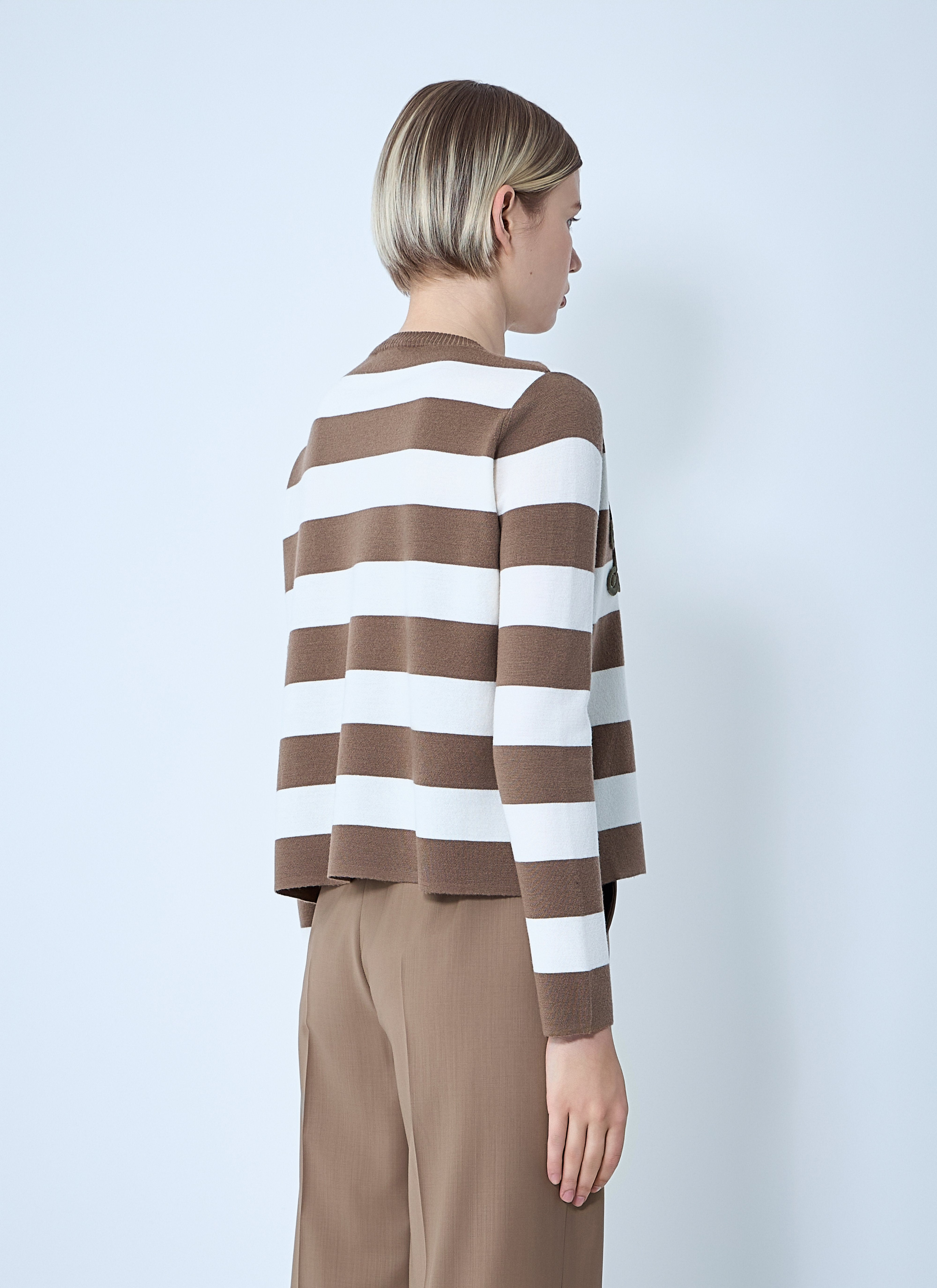 Max Mara Women Striped Sweater - 4