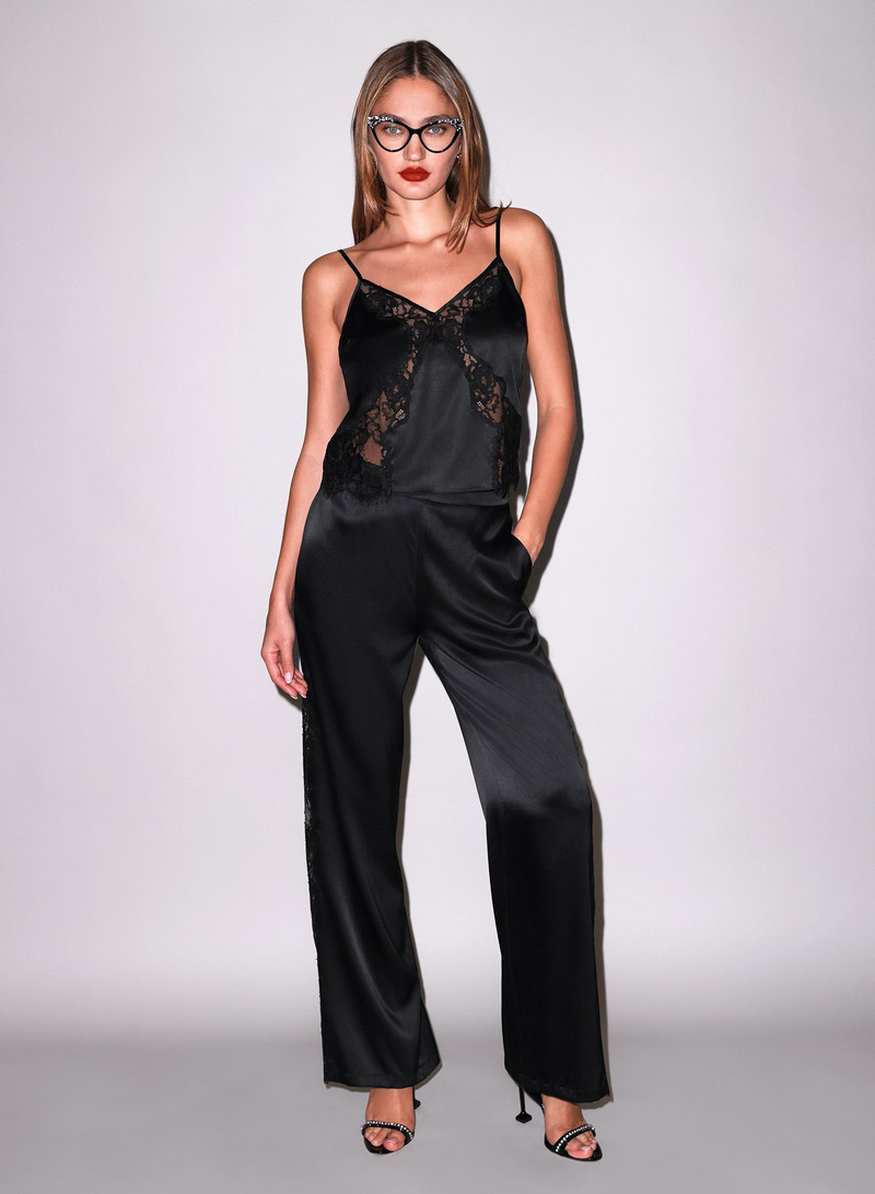 Fleur du Mal Juliet Lace Lounge Pant outlook