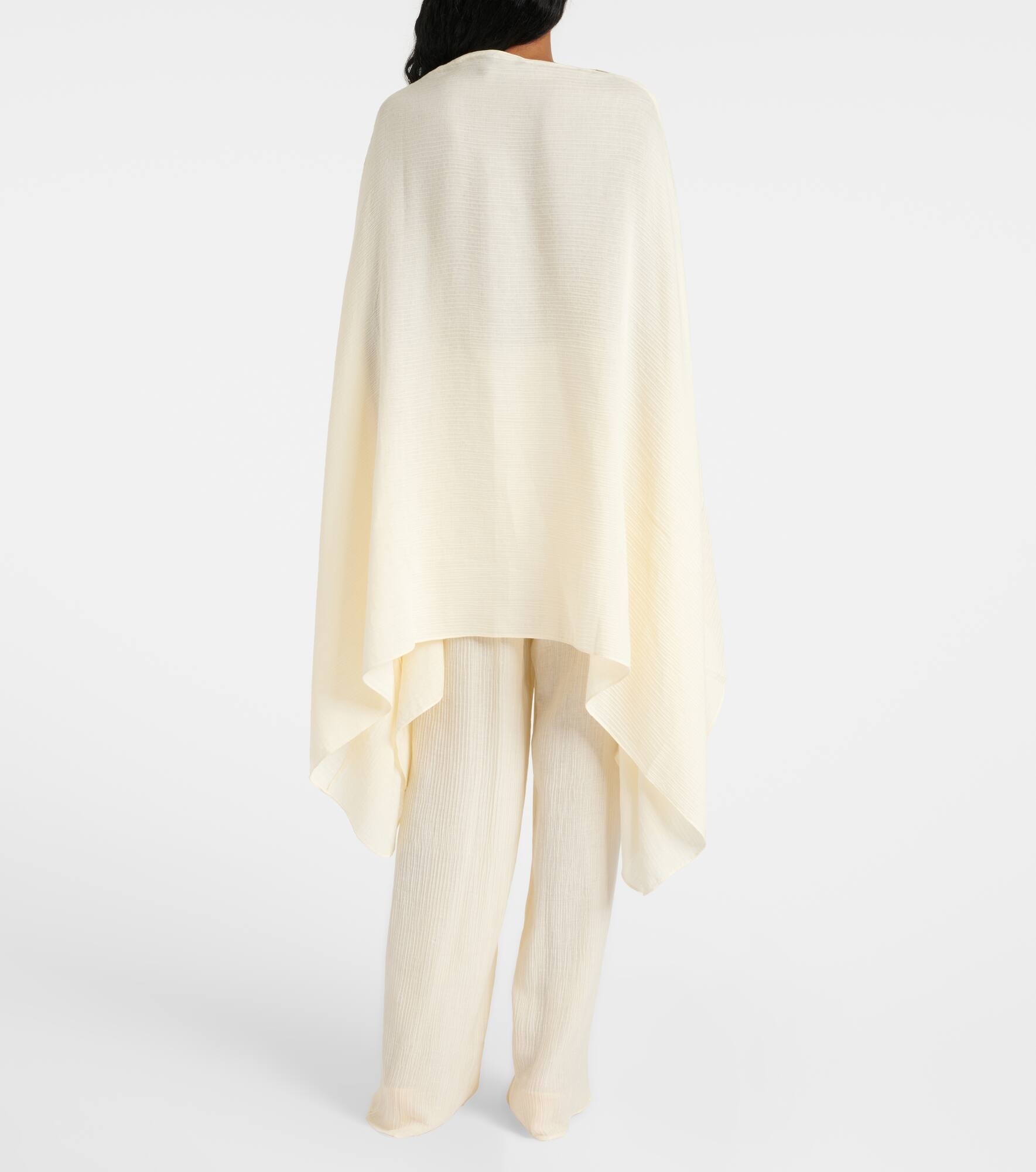 Camogli cotton and silk-blend kaftan - 3