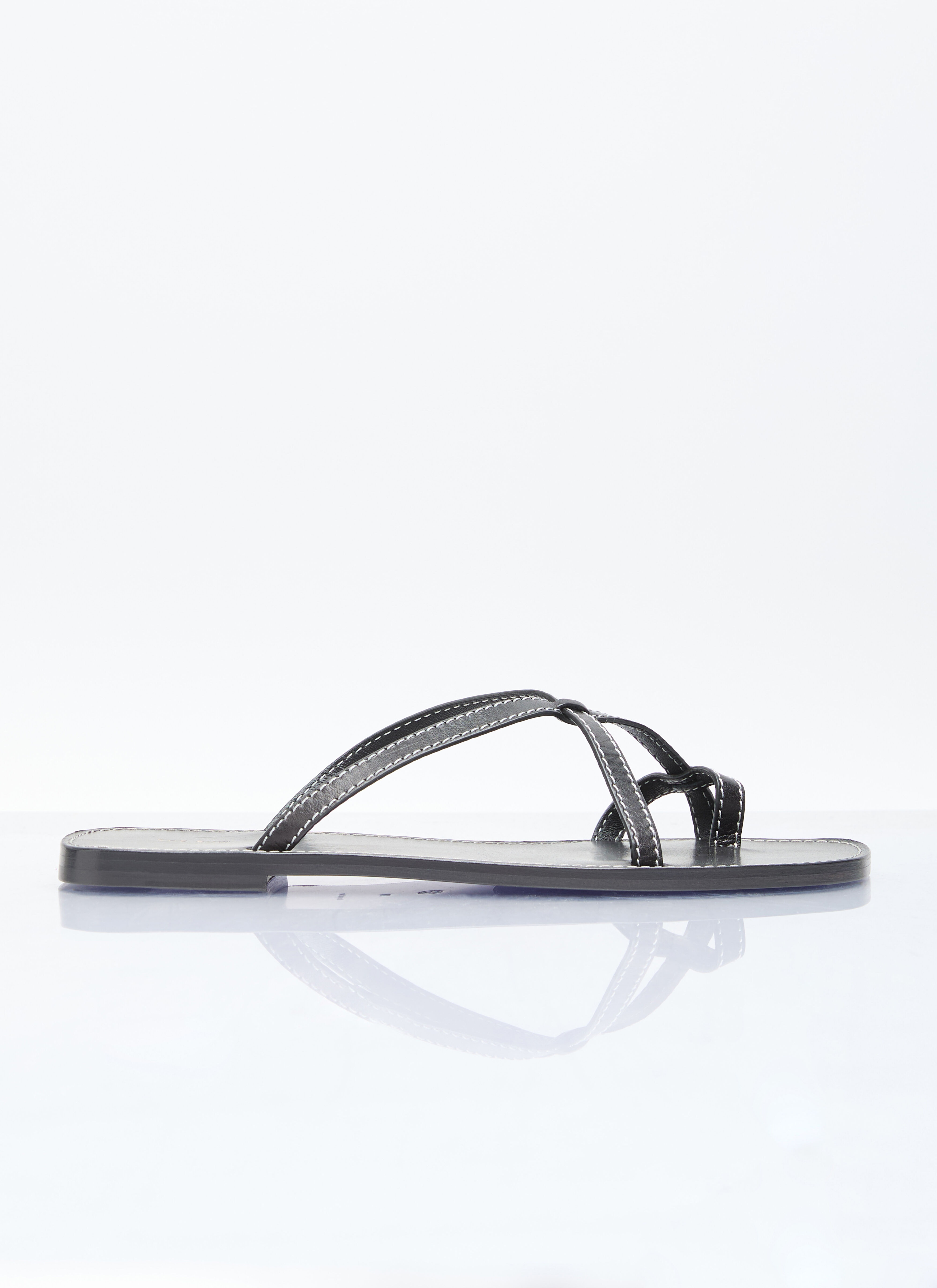 Link Leather Sandals - 1