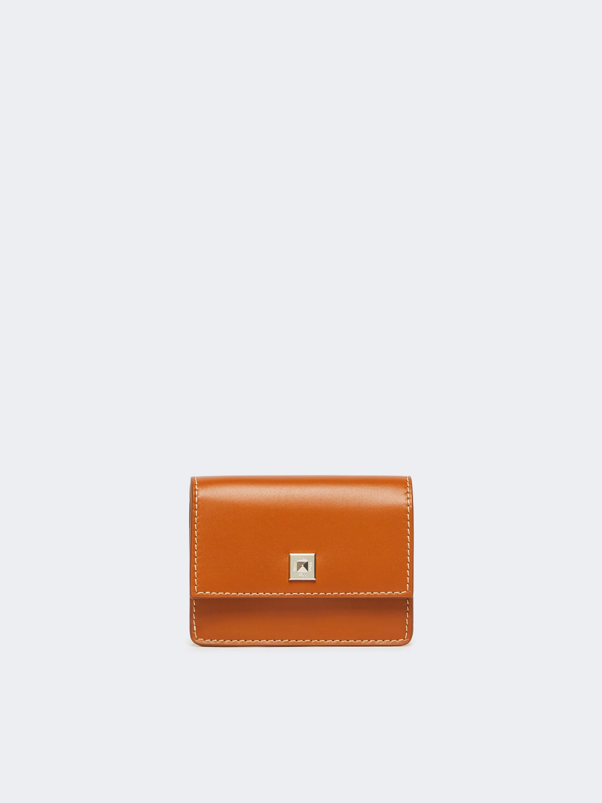 PURSE Leather purse - RUST - 1