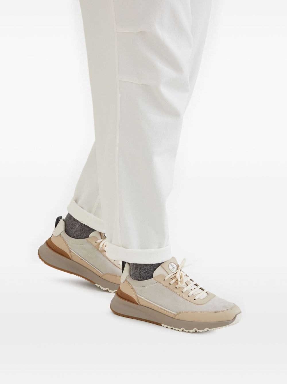 Leather sneakers - 5