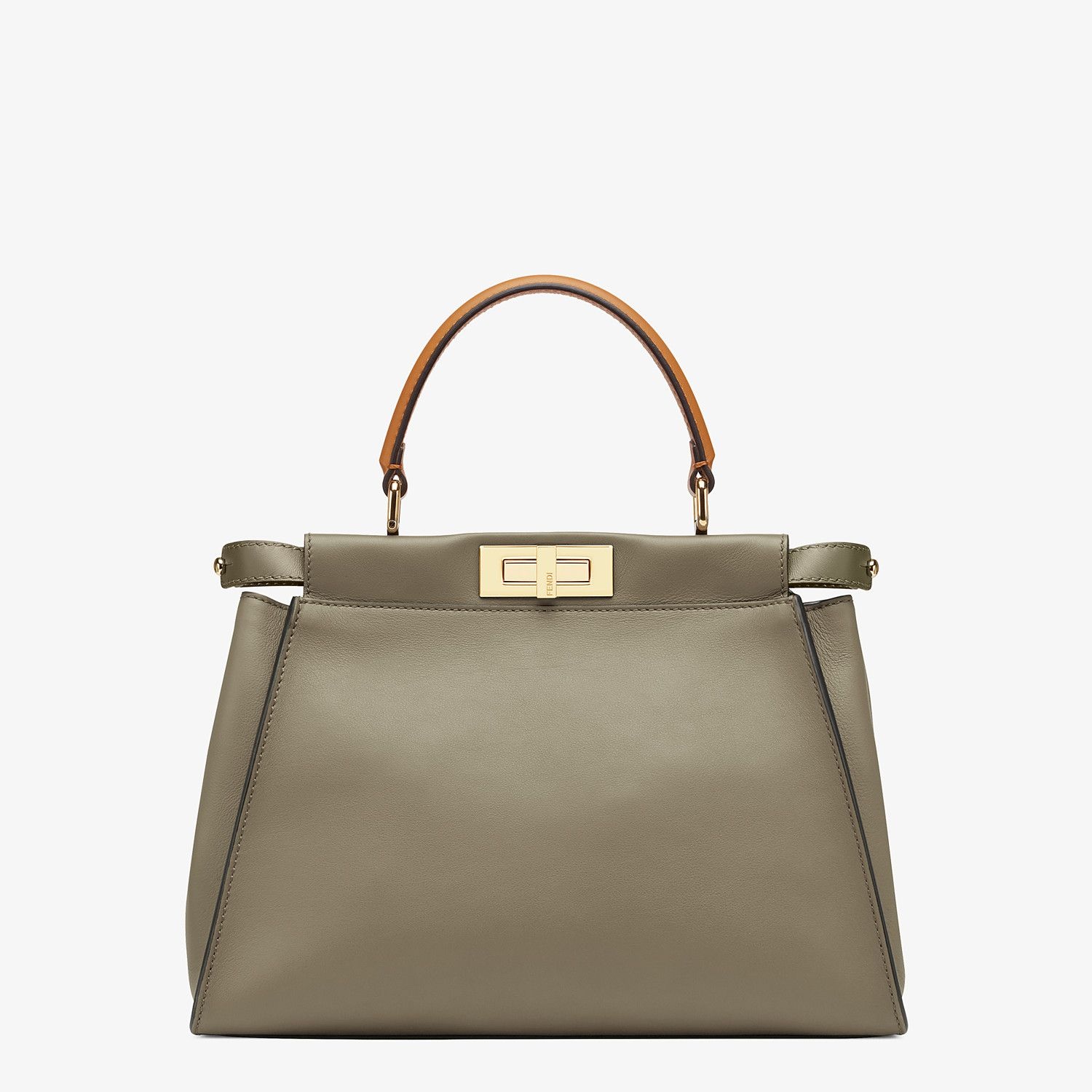 Green leather bag - 3