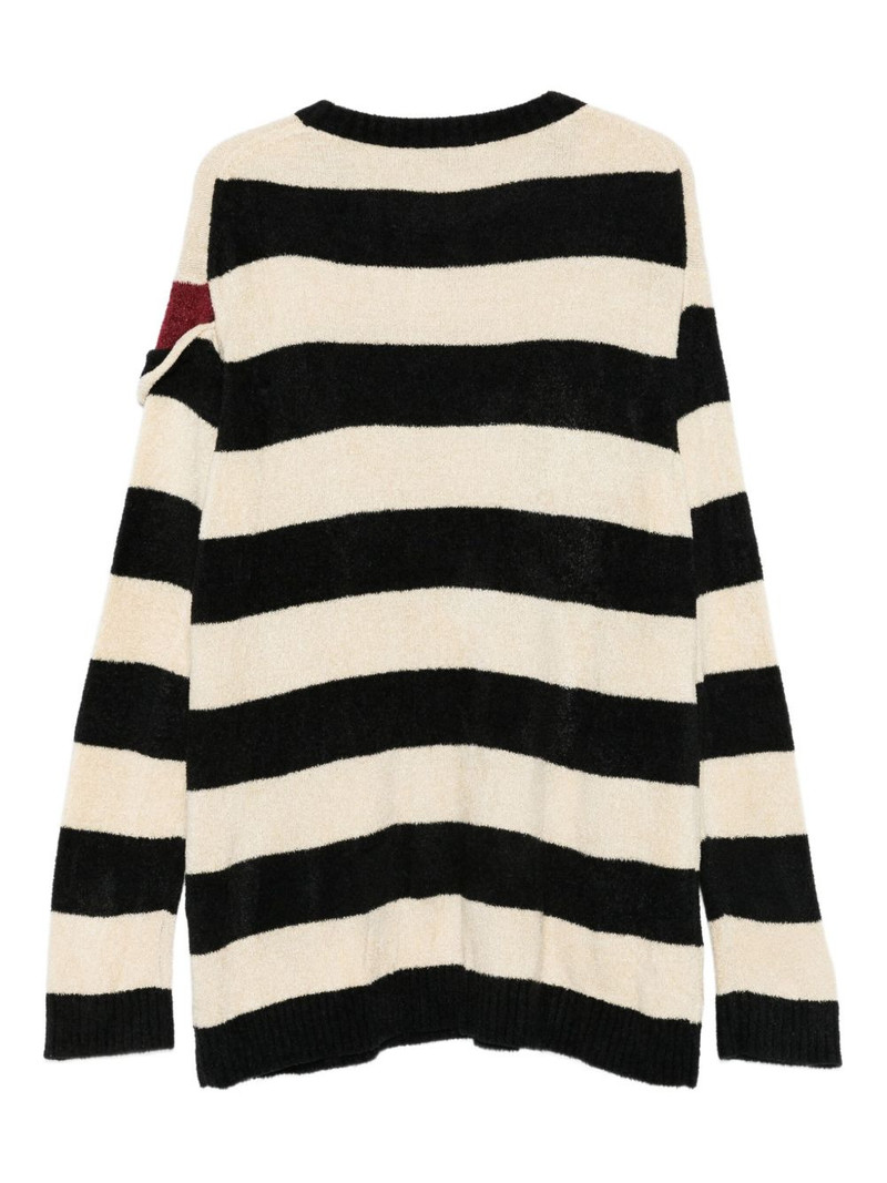 Yohji Yamamoto striped sweater outlook