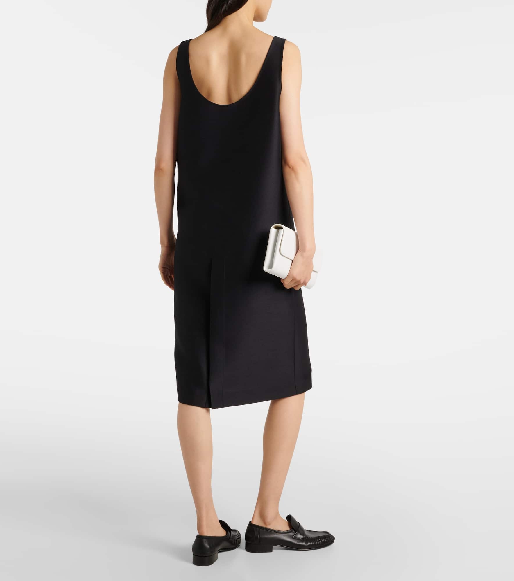 Bumi wool and silk midi dress - 3