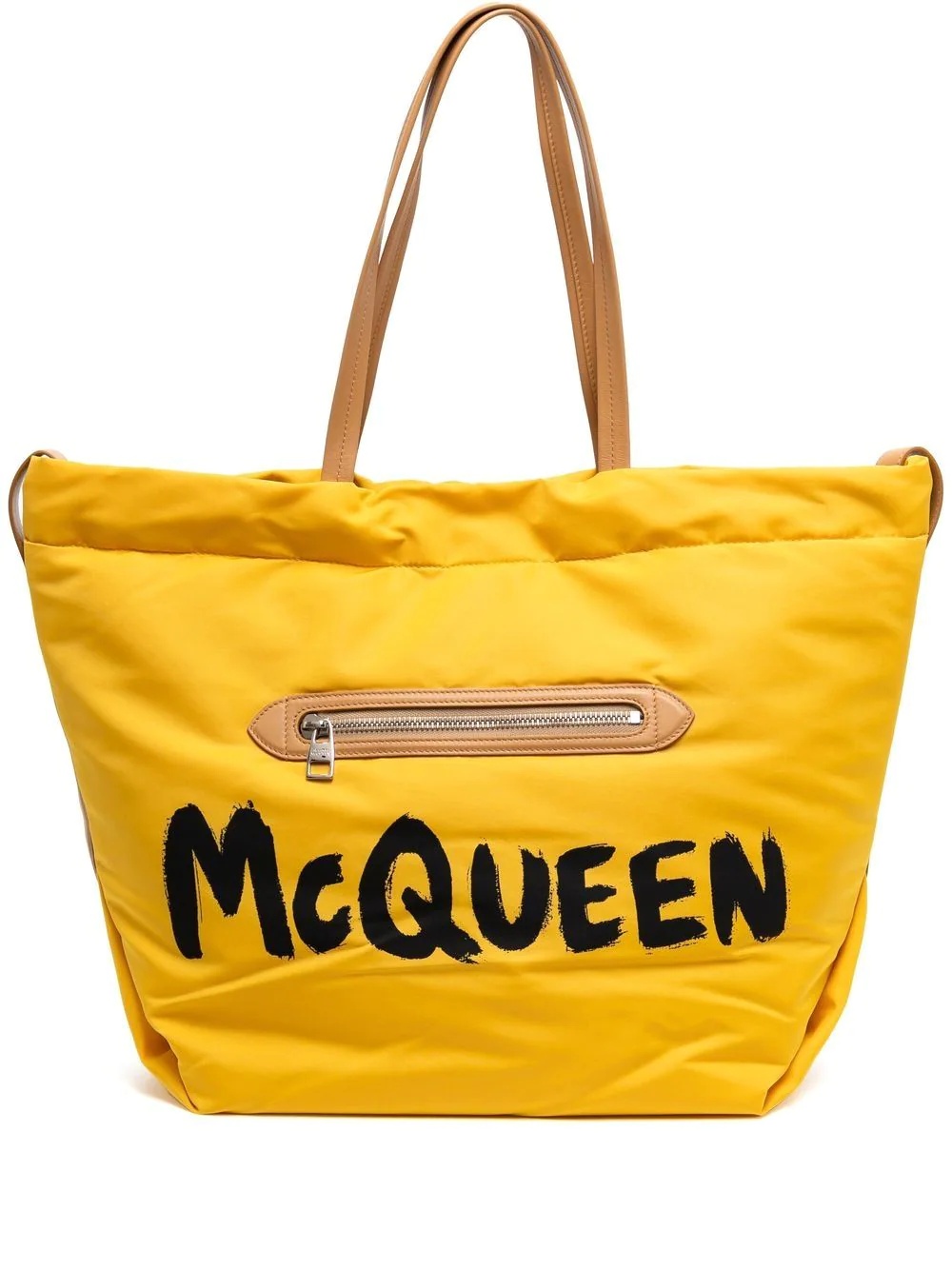 logo-print tote bag - 1