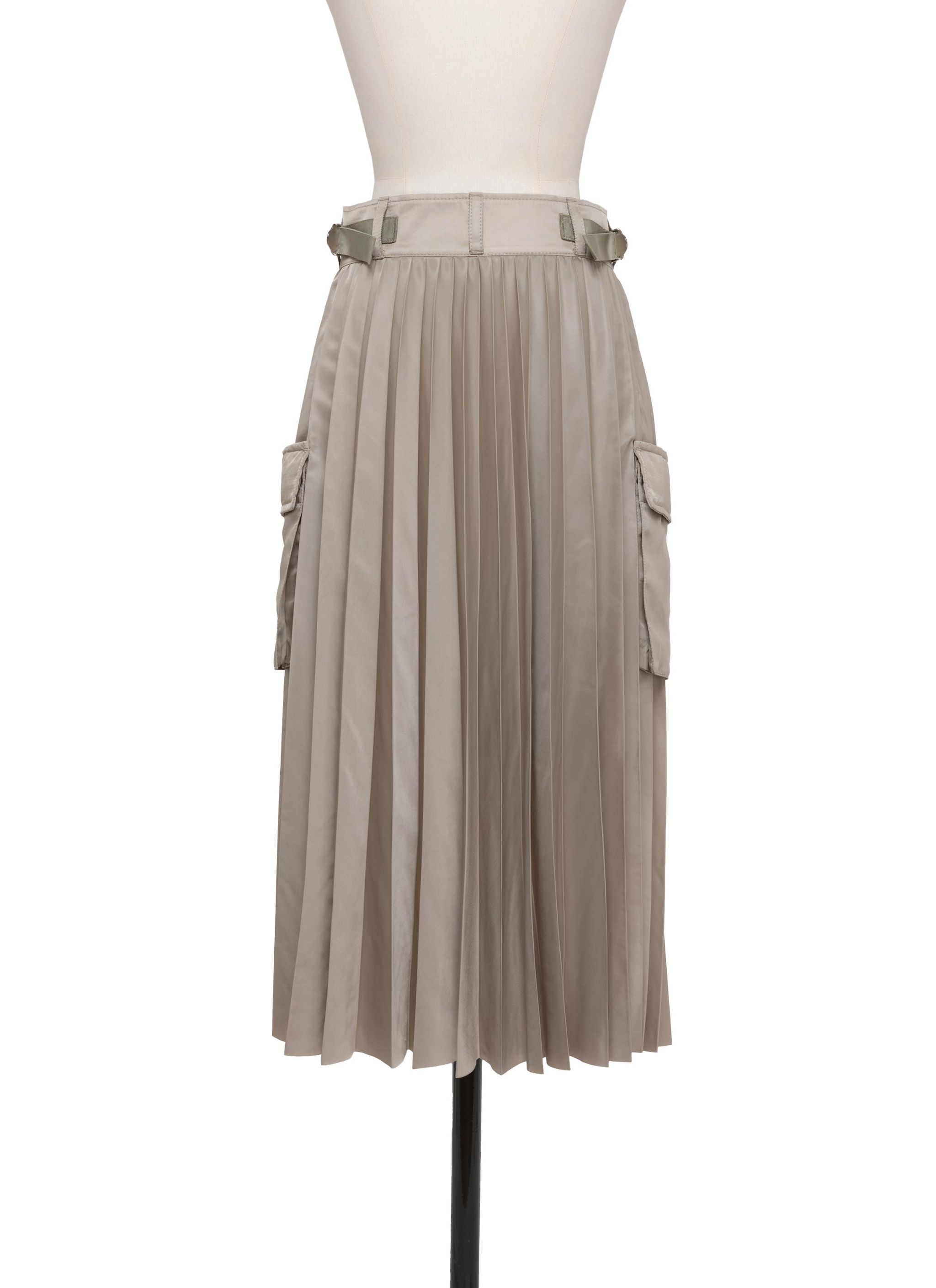 Nylon Twill Skirt - 3