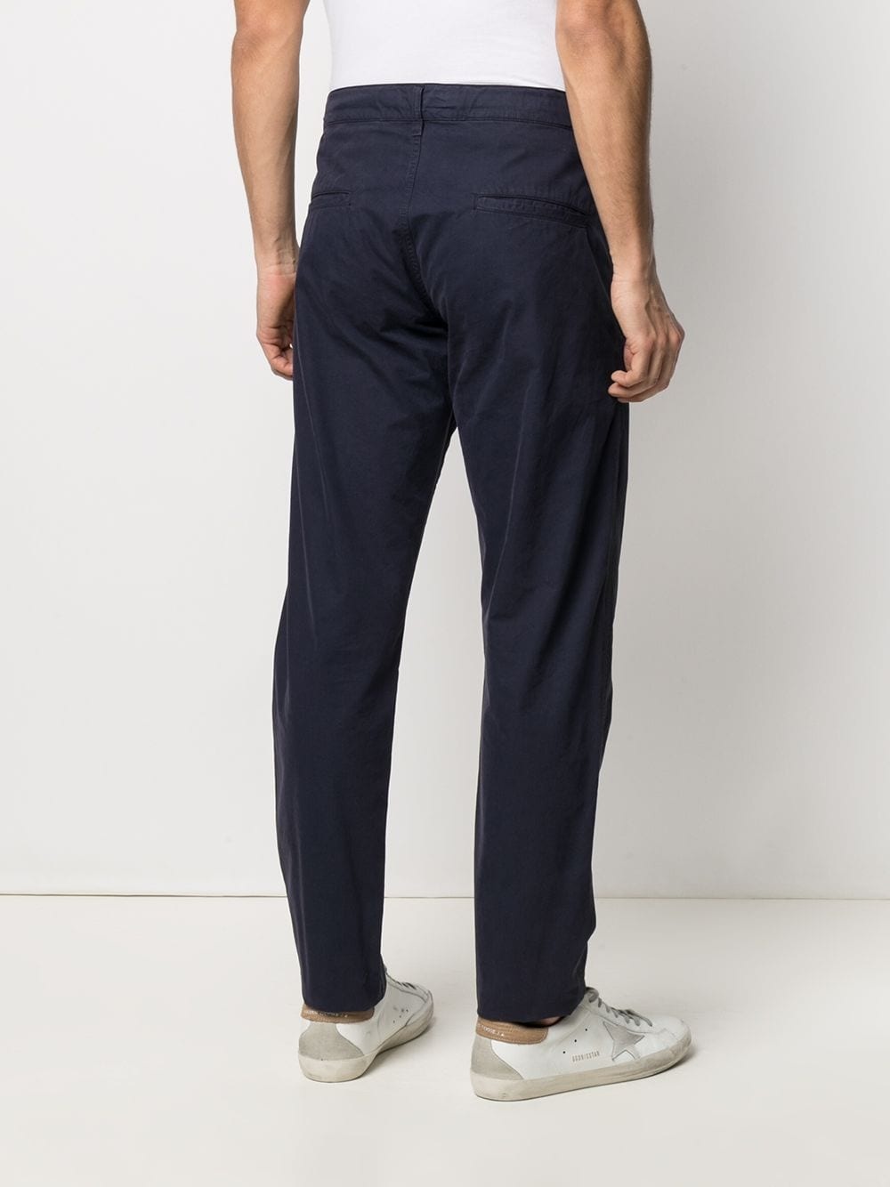 straight-leg chino trousers - 4