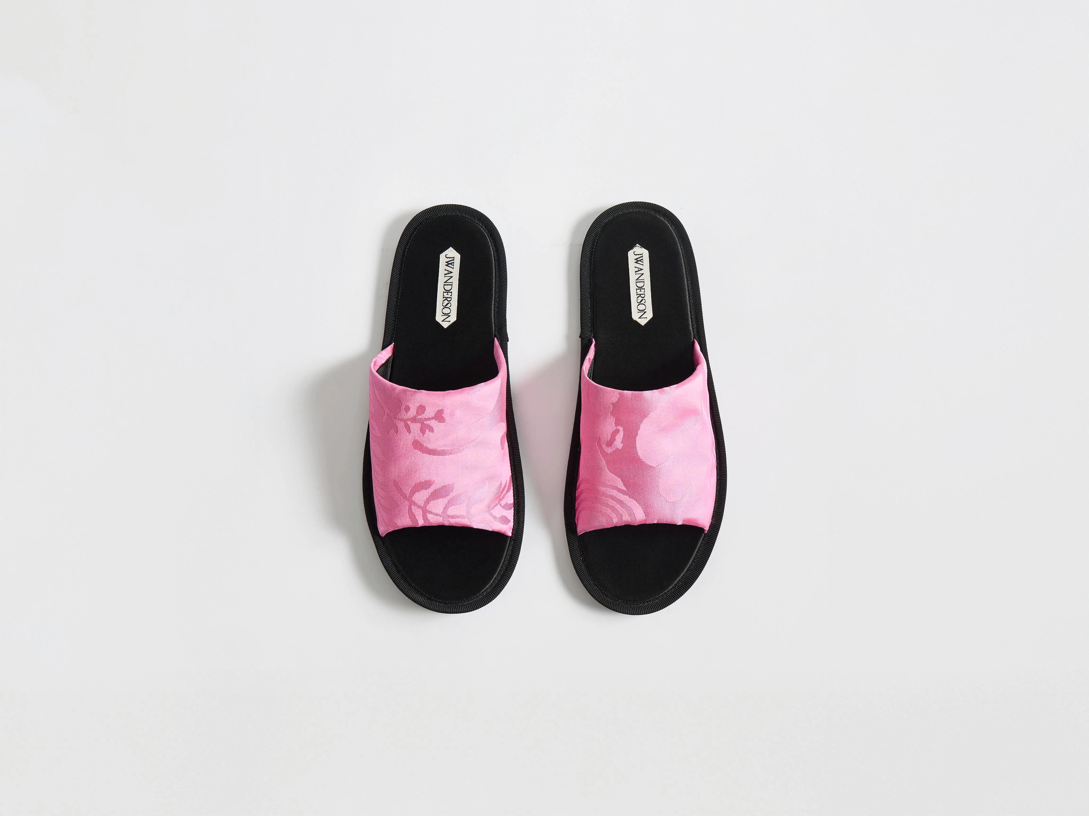 WOMENS OPEN TOE SLIDES IN CAMELLIA - 1