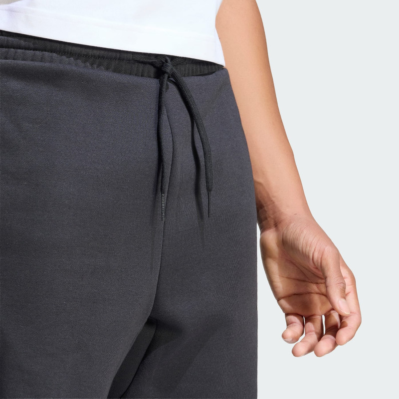 Essentials 3-Stripes Fleece Shorts 6