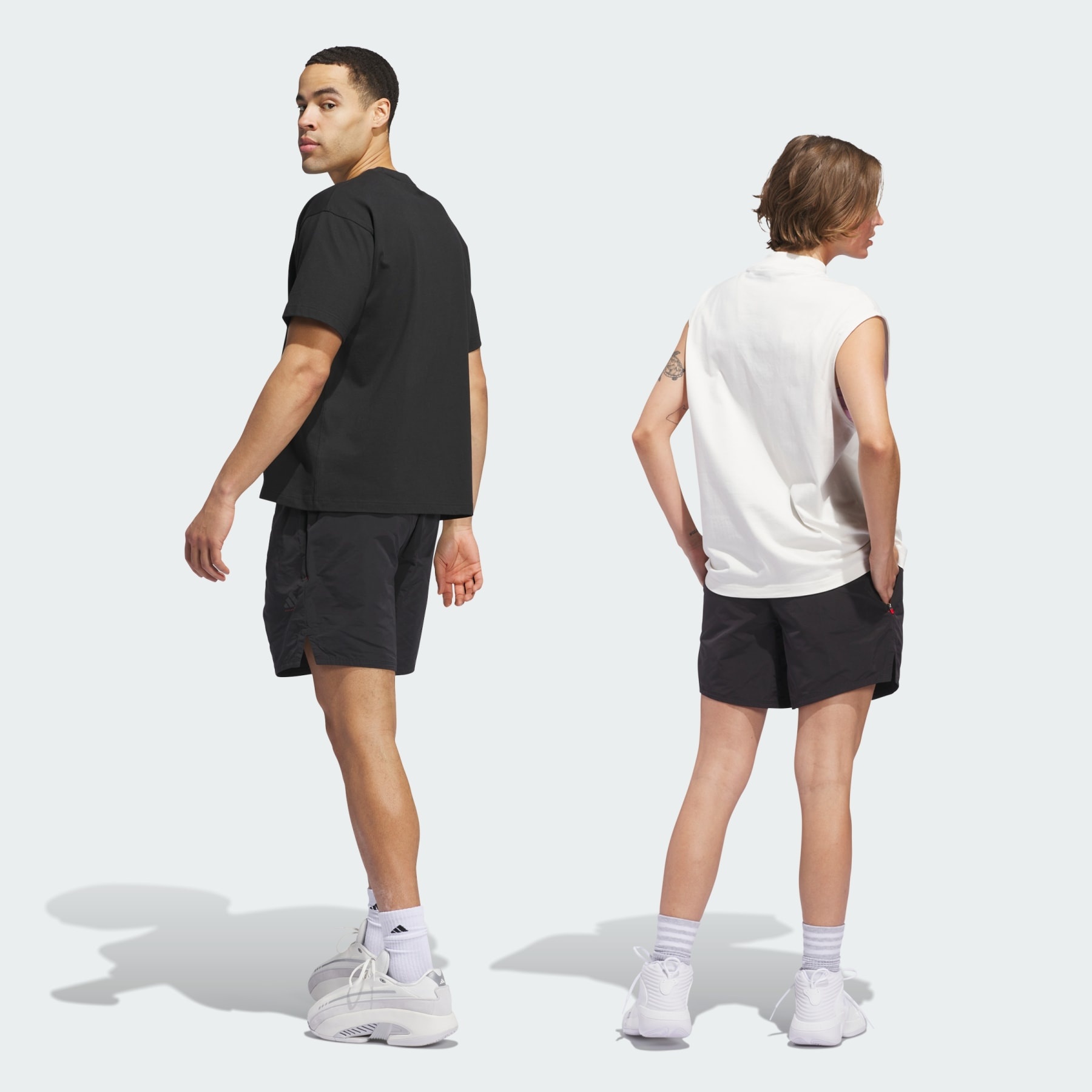 adidas Basketball Woven Shorts (Gender Neutral) - 4