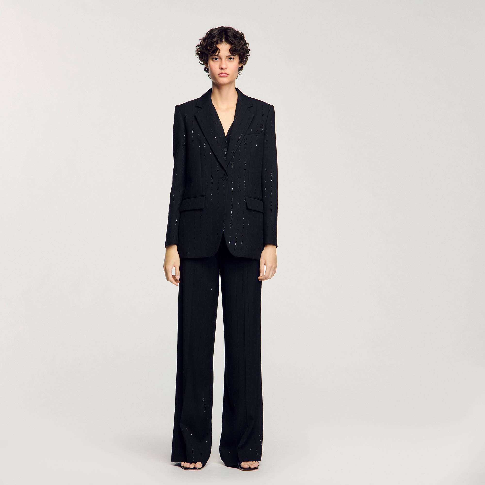 SEQUINNED SUIT JACKET - 2