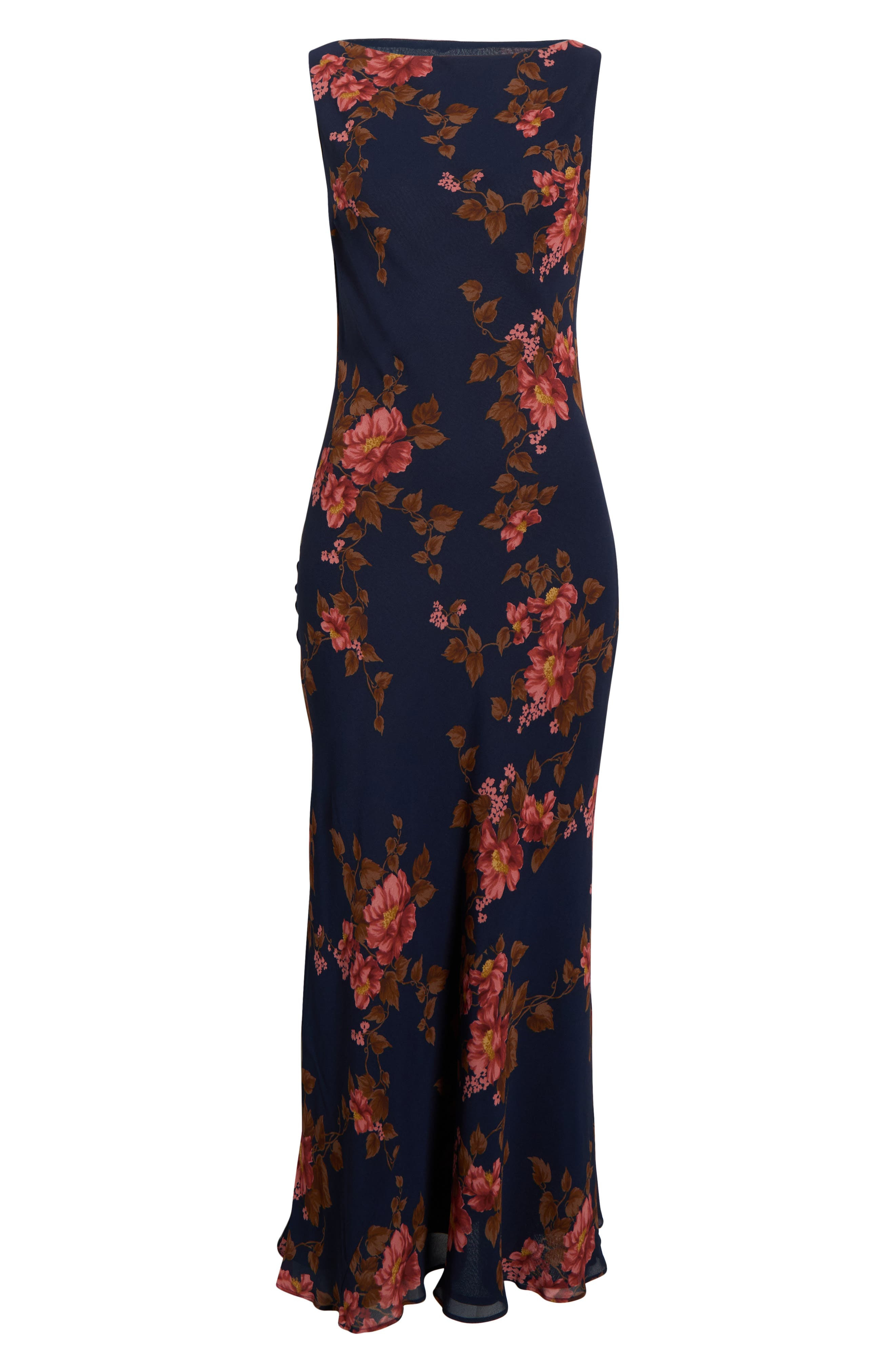 Reformation Prescott Floral Strapless Dress in Lyric at Nordstrom - 5