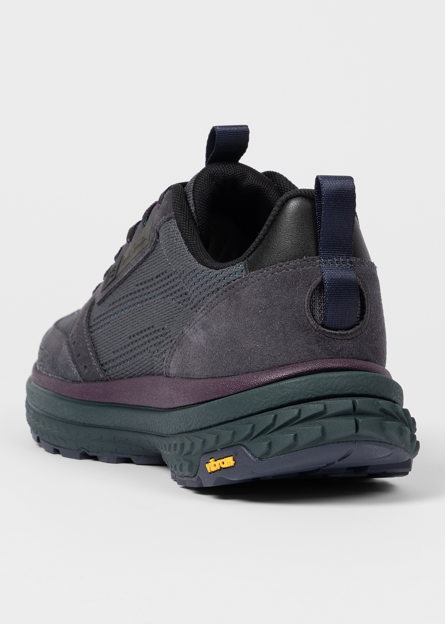 Dark Grey Nylon 'Darter' Trainers - 5