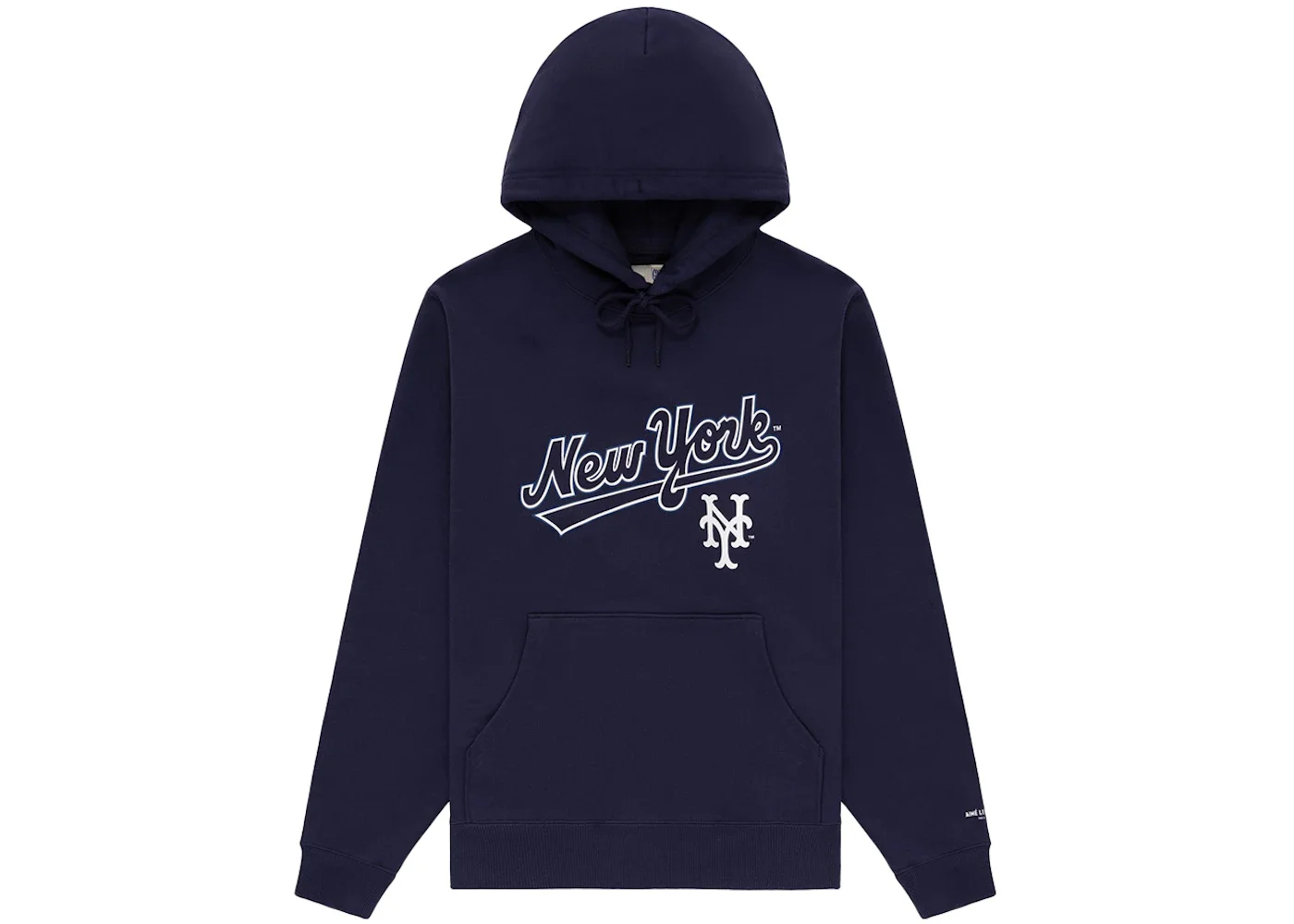 Aime Leon Dore x New York Mets Logo Hoodie Navy - 1