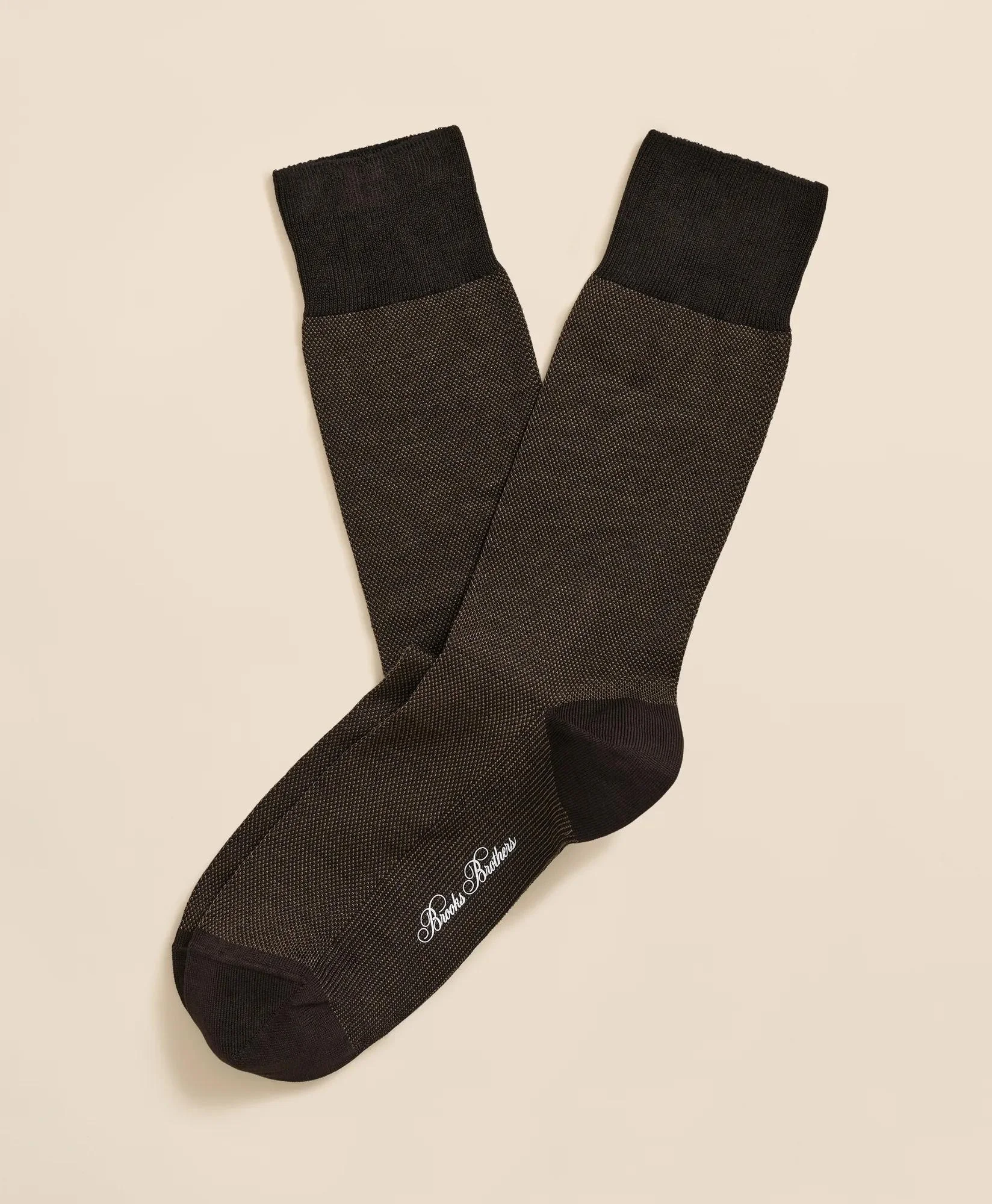 Merino-Wool-Blend Mini Dot Socks - 1