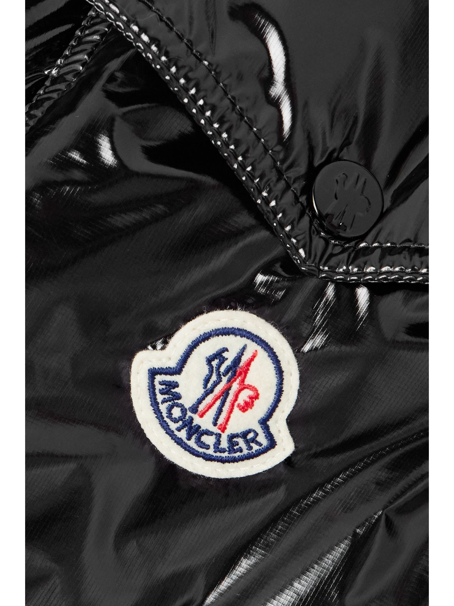 Karakorum convertible hooded quilted glossed-ripstop down jacket Black - 5