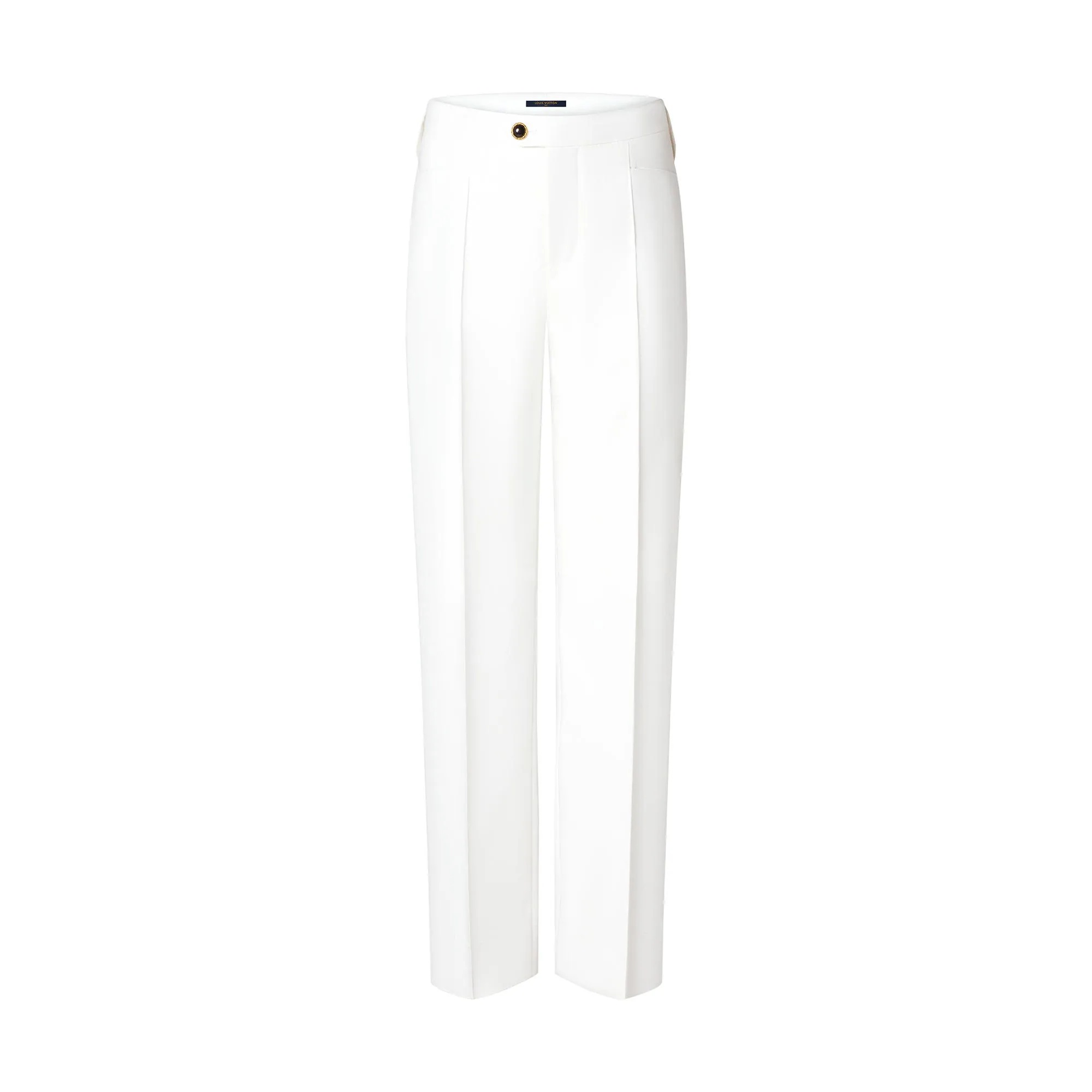 Tailored Straight-Cut Pants - 1
