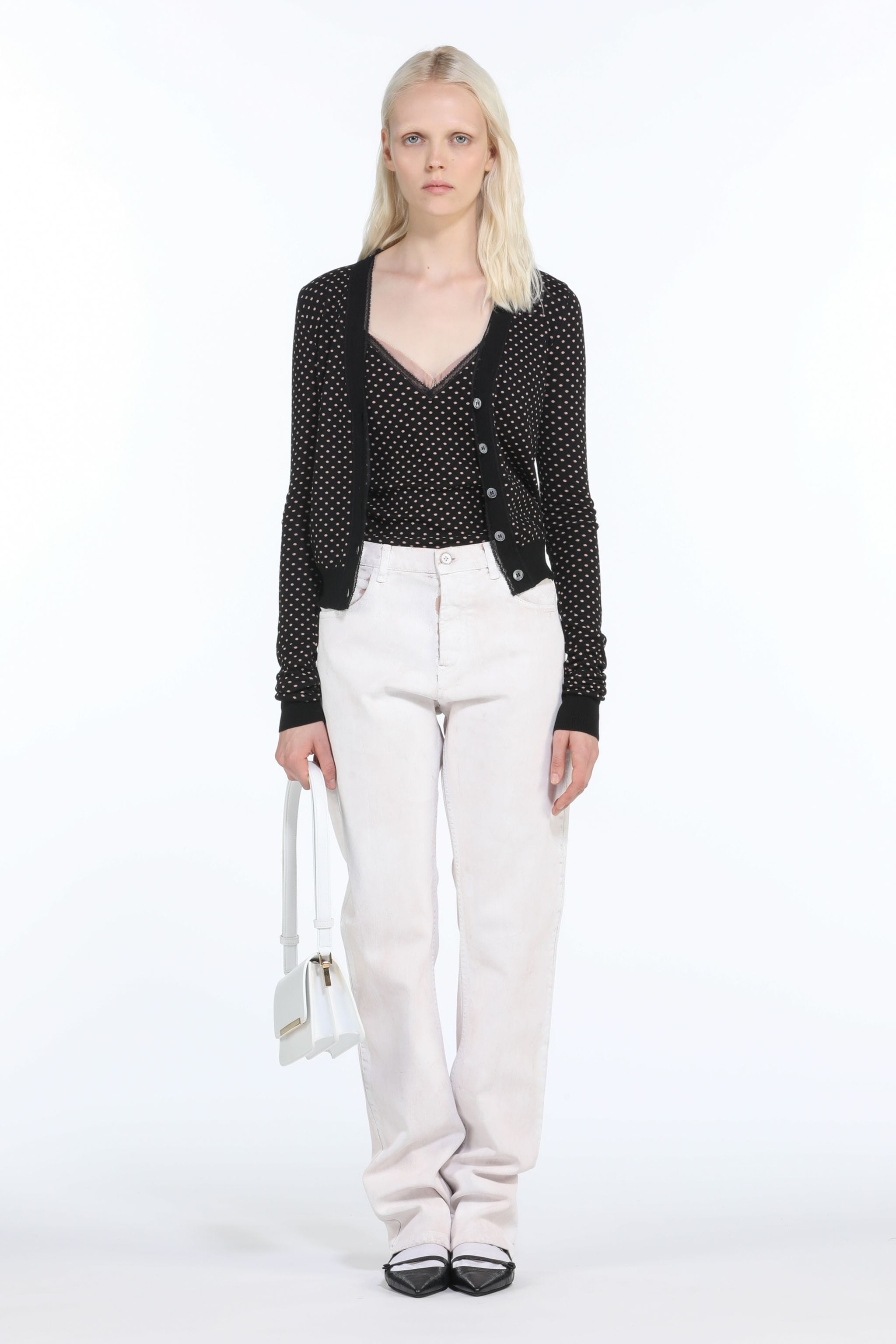 POLKA DOT CARDIGAN - 4