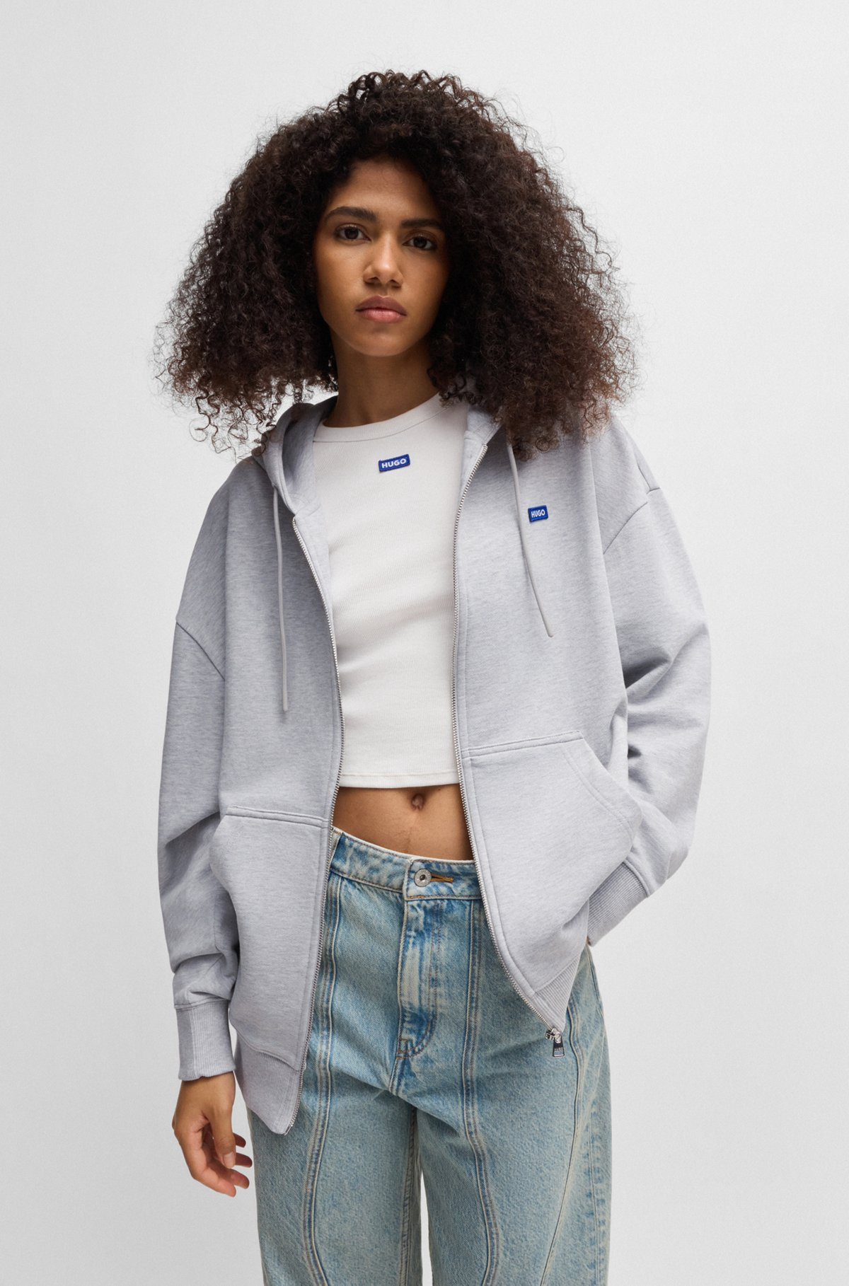 ALL-GENDER RELAXED-FIT HOODIE IN COTTON TERRY - 2