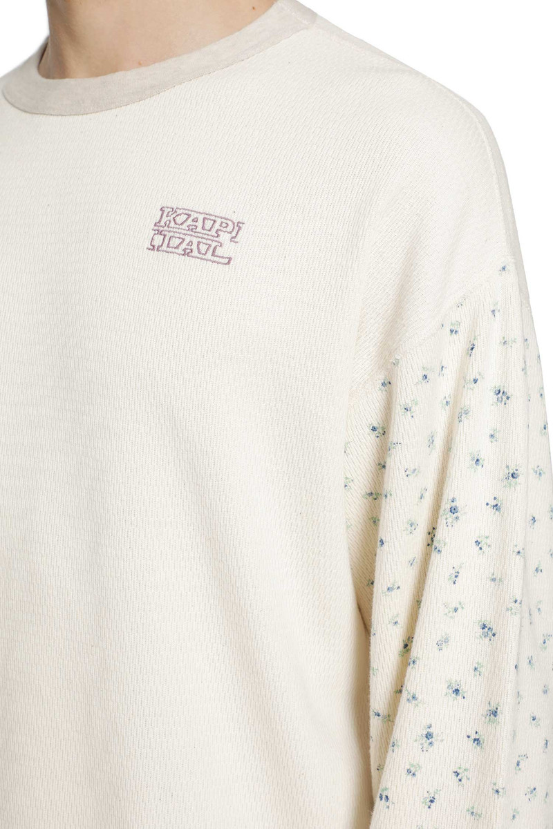Waffle Jersey Calico Long Sleeve T-shirt 4
