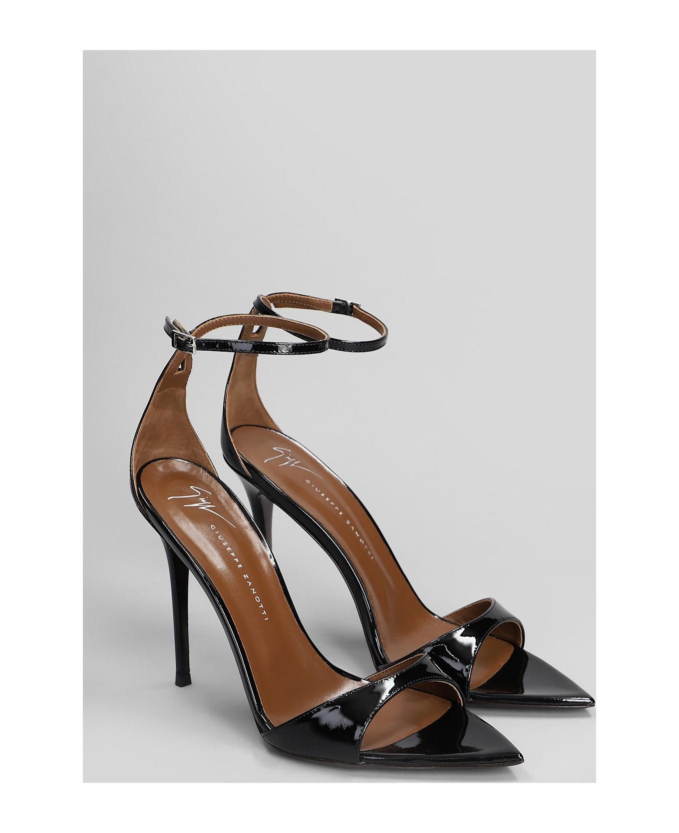 Intriigo Strap 105 Sandals In Black Leather - 2