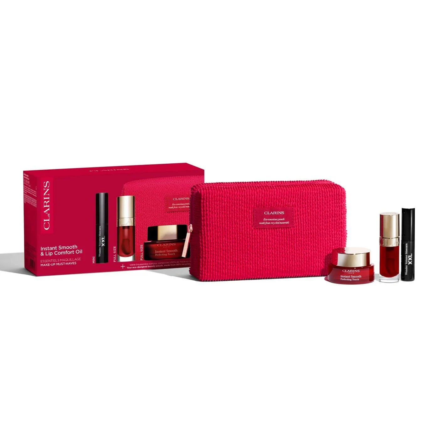 Clarins Must-Have Makeup Kit | Face Primer, Lip Oil, and Mascara Set | Makeup Routine Essentials - 1