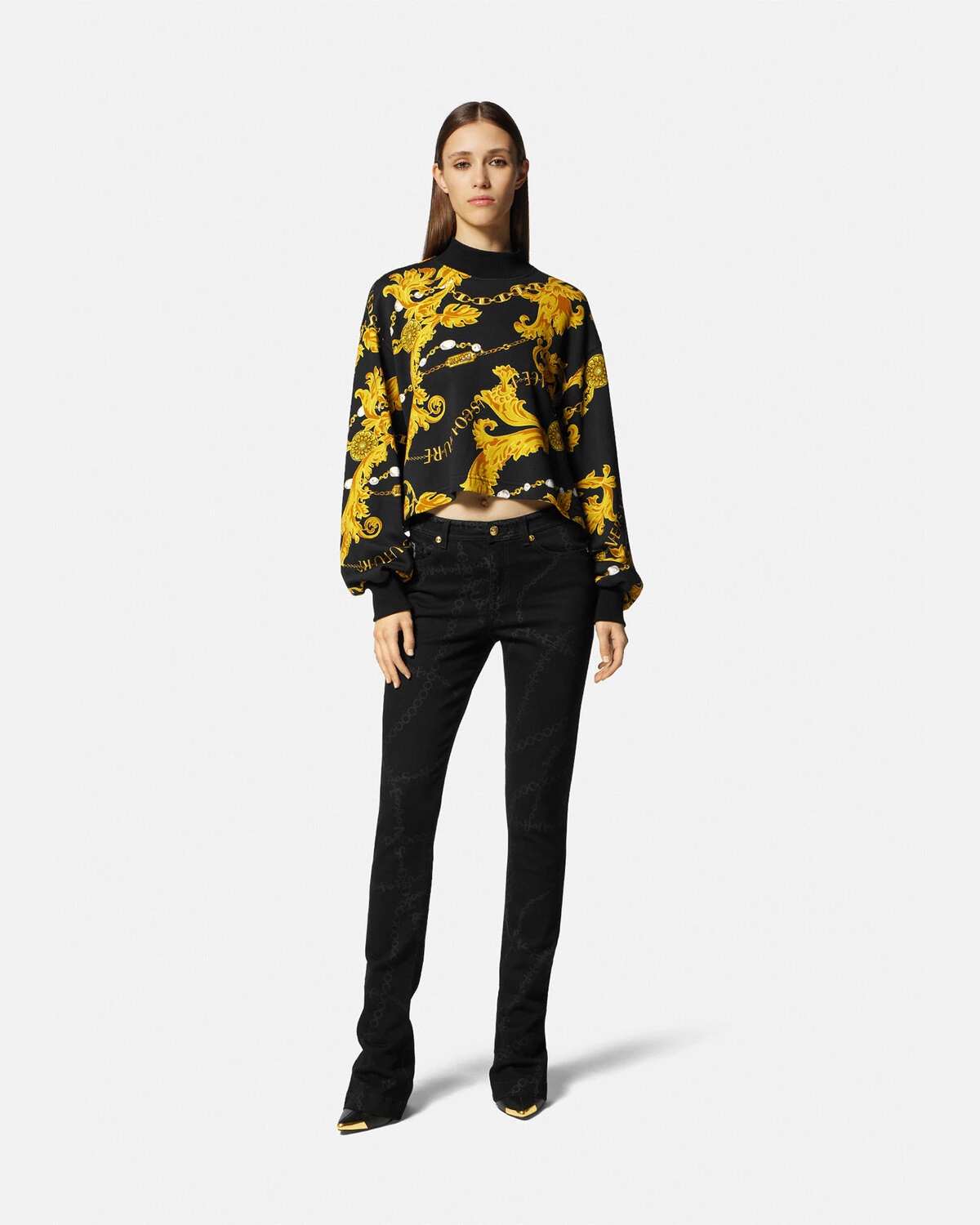 Chain Couture Sweatshirt - 2