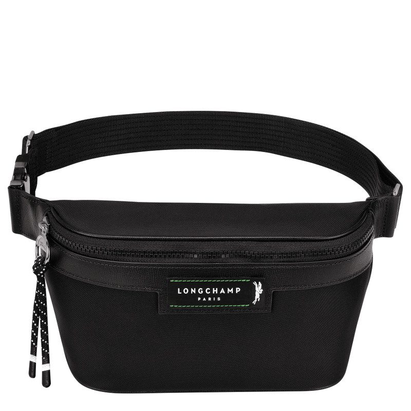 Le Pliage Energy M Belt bag Black - Recycled canvas 1
