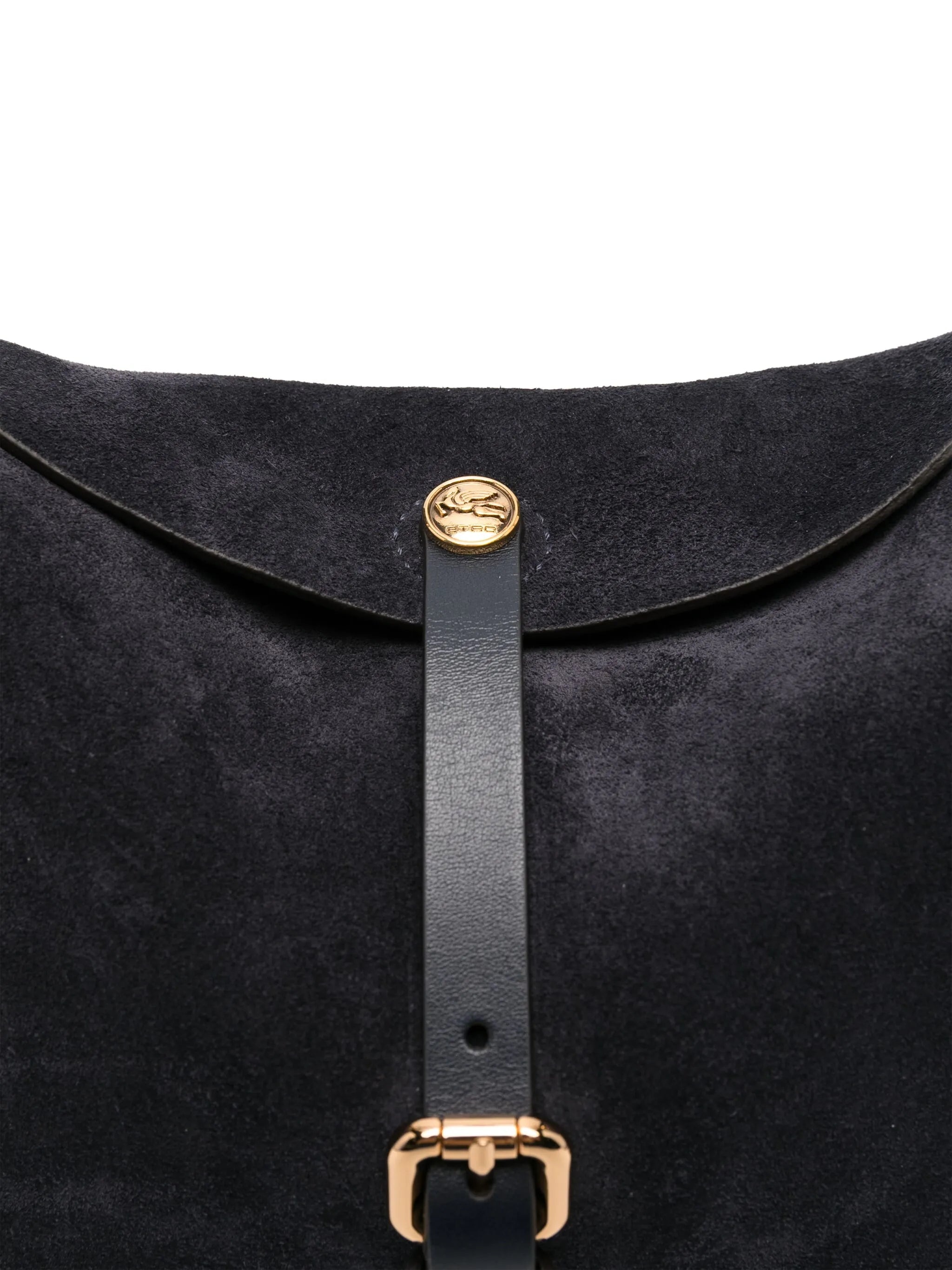 Suede Crossbody Bag - 2